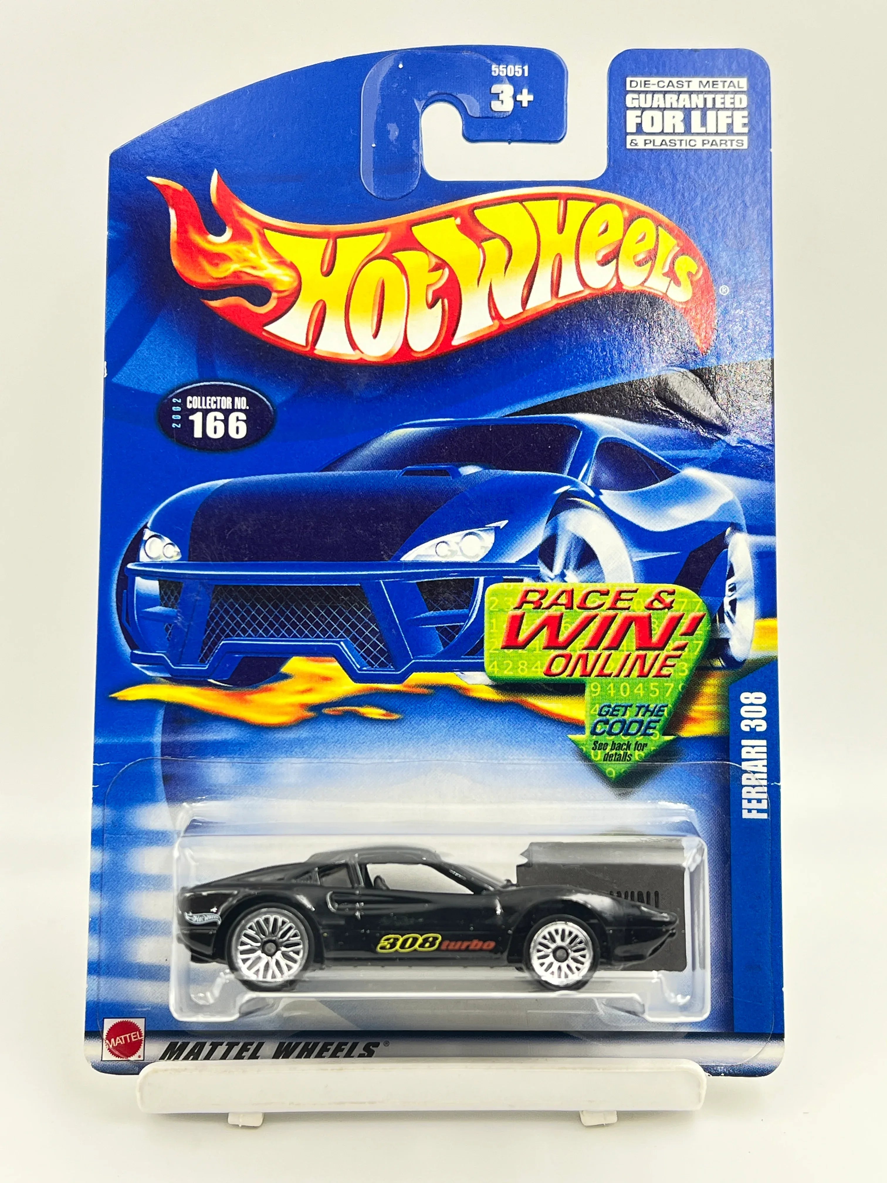 ミニカー HotWheels FERRARI 308 FULL METAL - HOT WHEELS - FERRARI 308 - BLACK - 7C – Its Fun