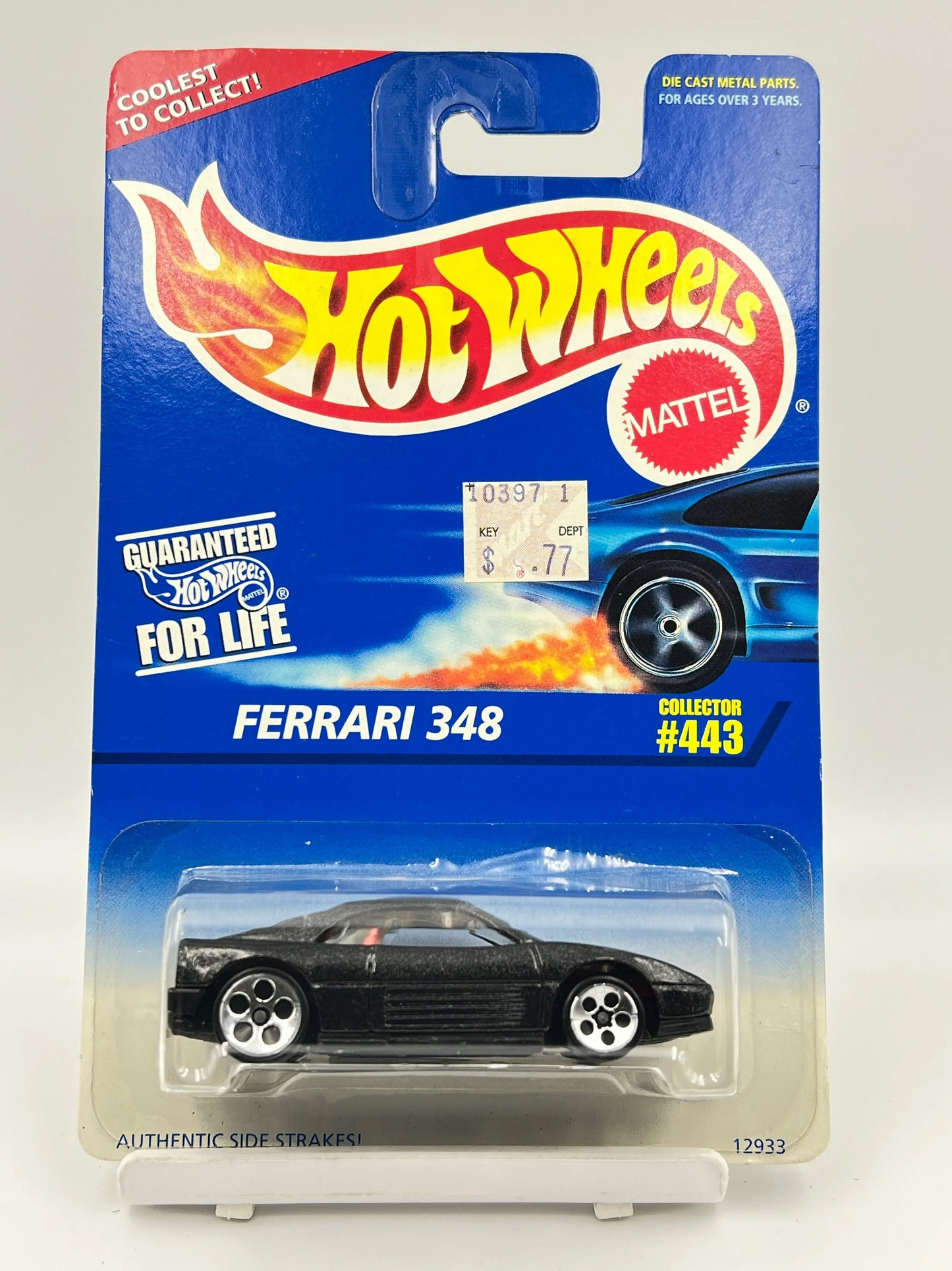 HOT WHEELS - FERRARI 348 - BLACK - 7C - Its Fun