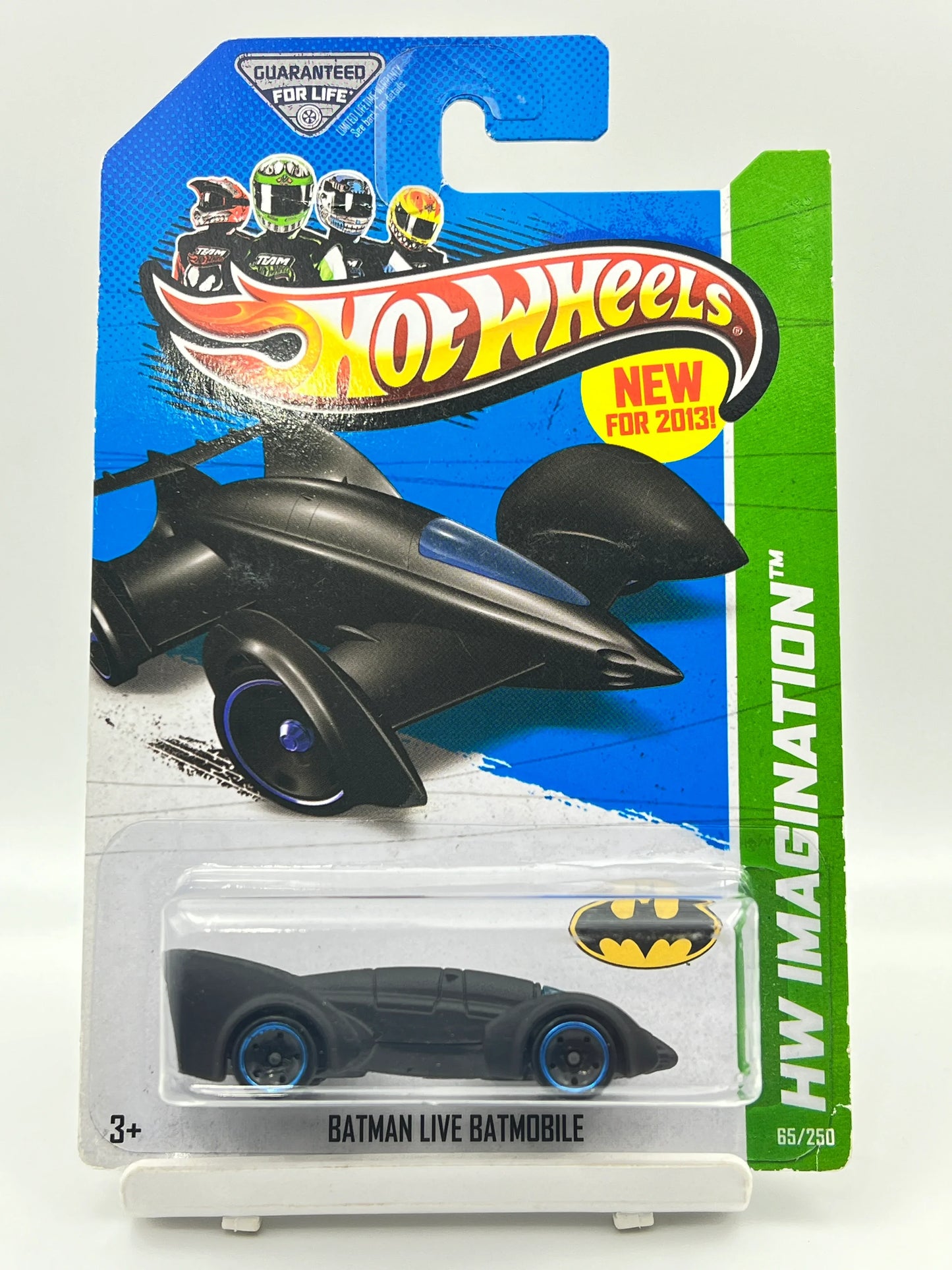 HOT WHEELS - BATMAN LIVE BATMOBILE - MATTE BLACK - 3B - Its Fun