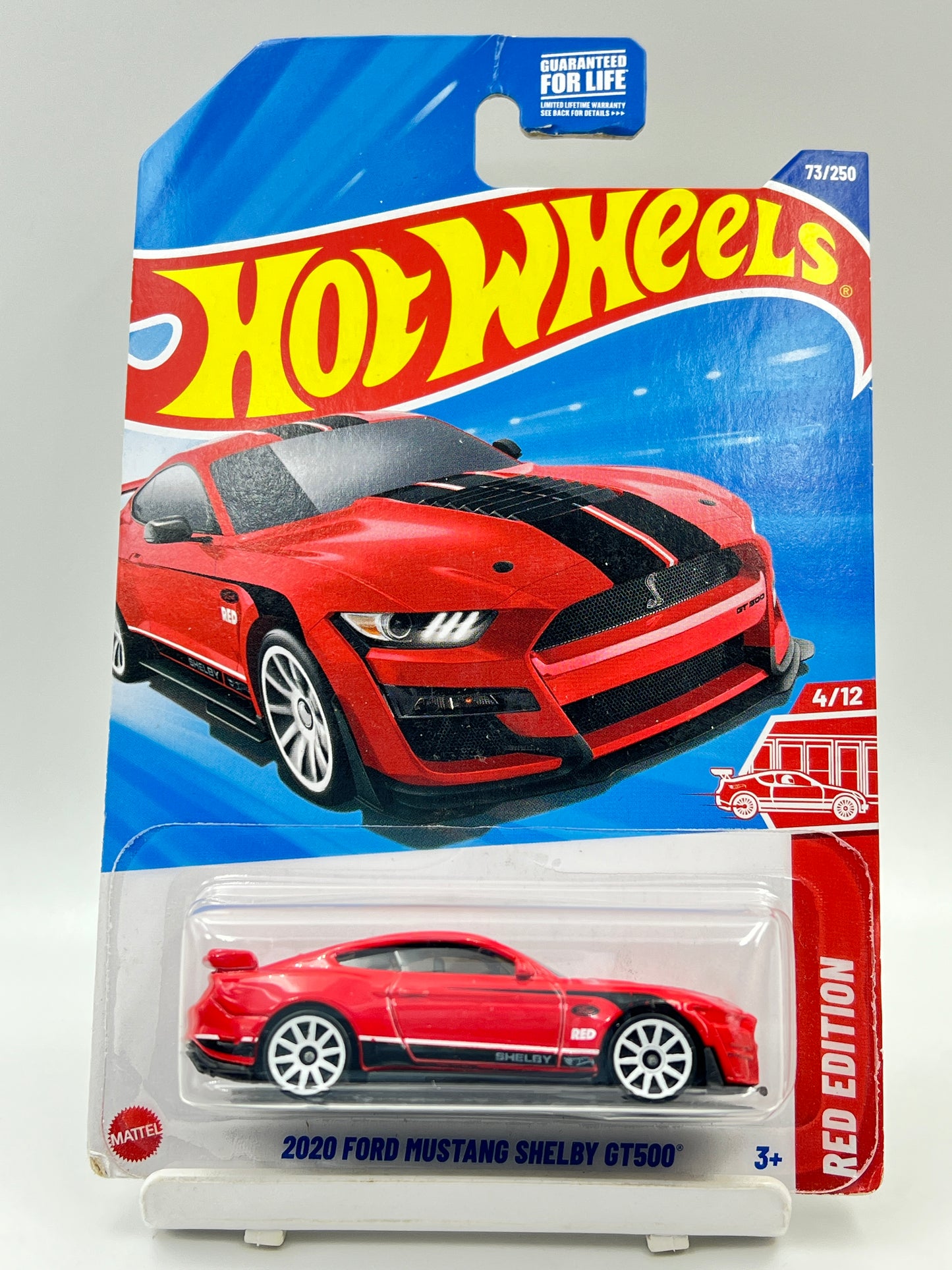 HOOK CREASE - RED EDITION - TARGET EXCLUSIVE -2020 FORD MUSTANG SHELBY GT500 - 2E