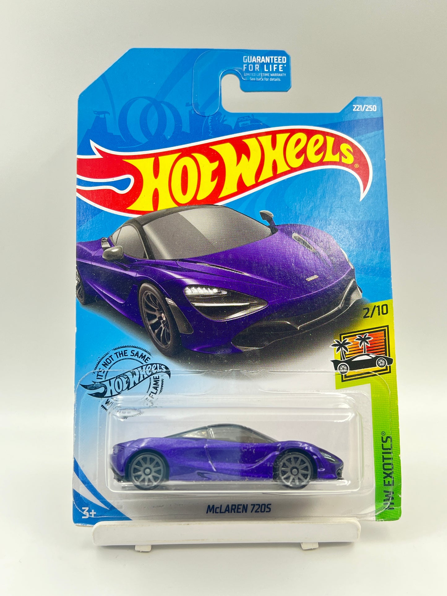 SOFT CORNERS - HOT WHEELS - MCLAREN 720S - PURPLE - 3E