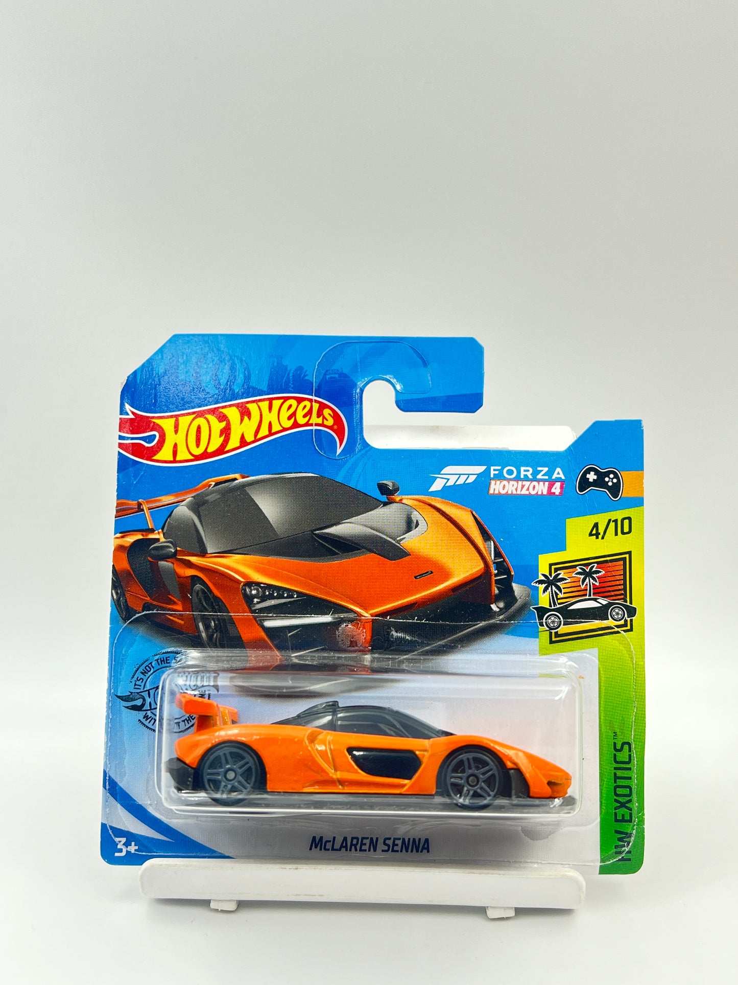 DAMAGED CARD - HOT WHEELS - MCLAREN SENNA - 3C