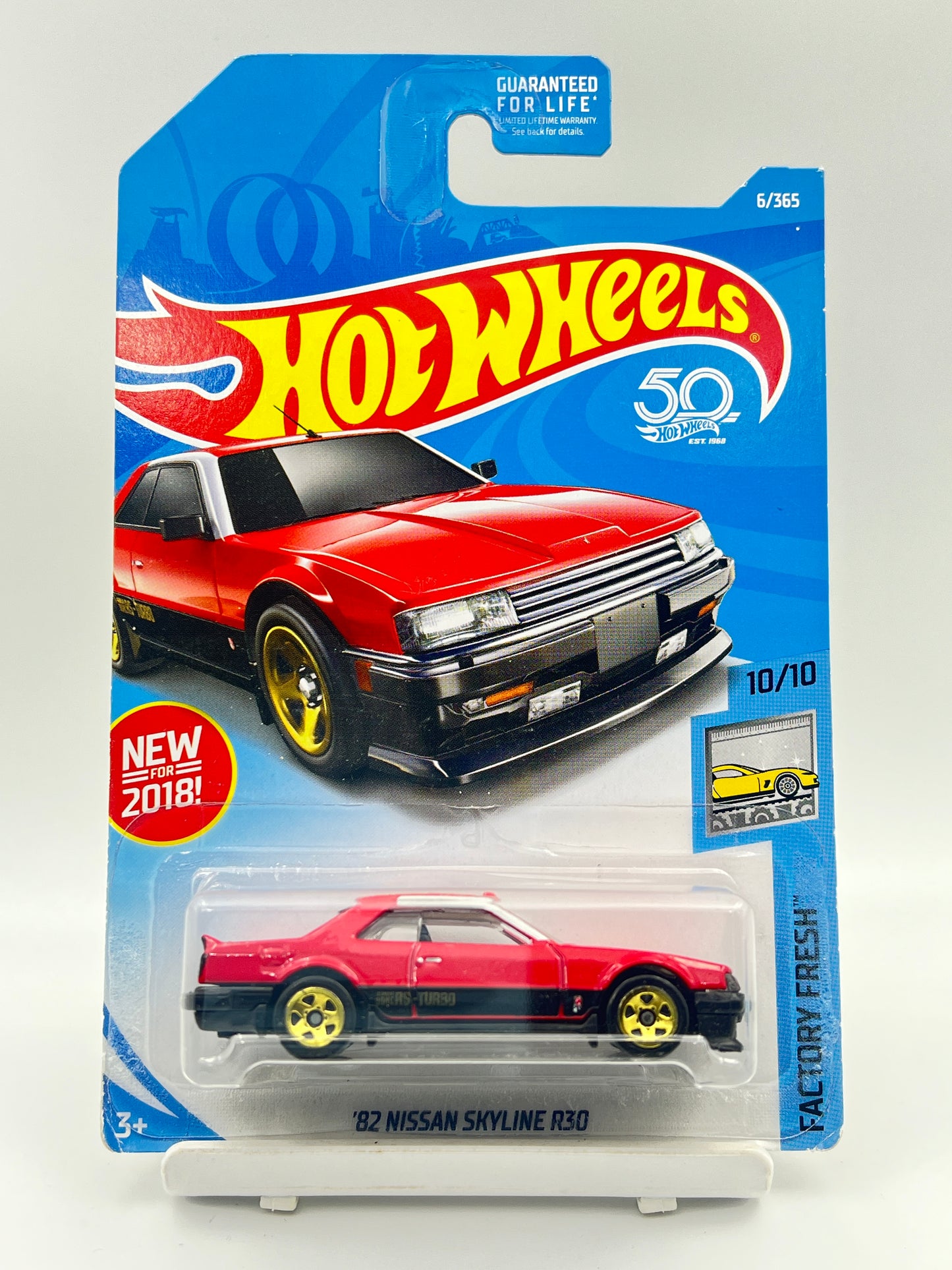 IMPORTED - HOT WHEELS - SOFT CORNERS - 82 NISSAN SKYLINE R30 - RED - 6C
