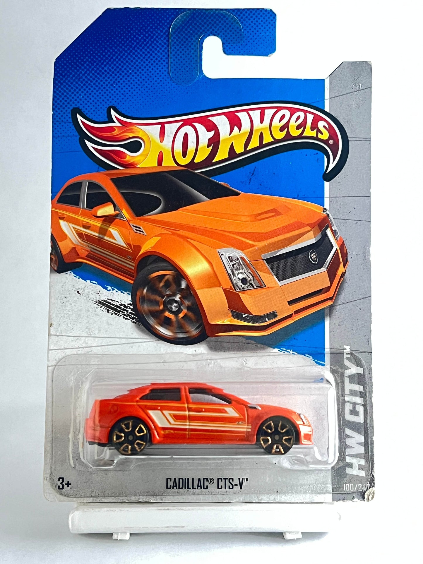 HOTWHEELS - CADILLAC CTS-V - ORANGE - 3B - Its Fun