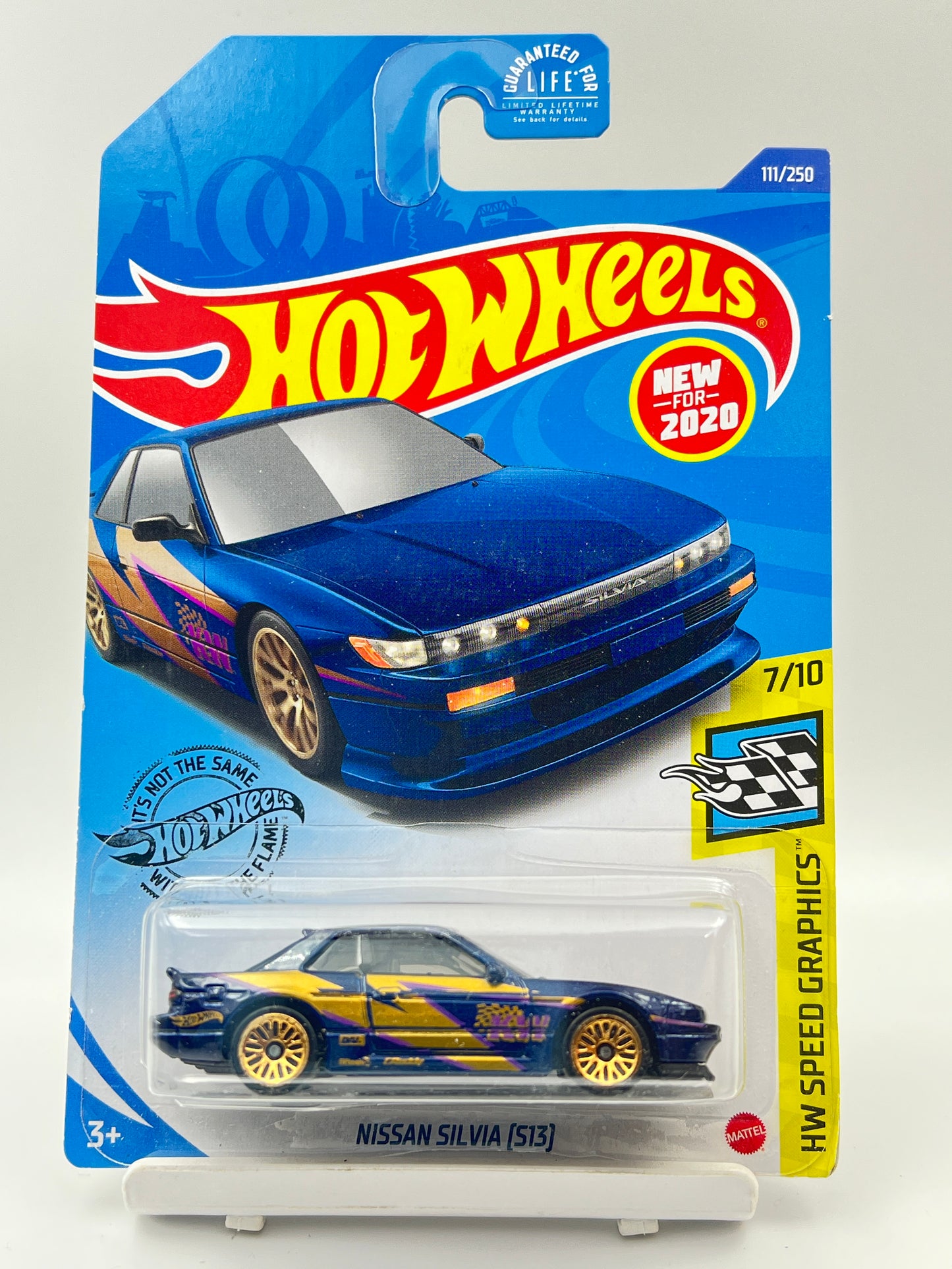 IMPORTED - HOT WHEELS - NISSAN SILVIA (S13) - DARK BLUE - 6B