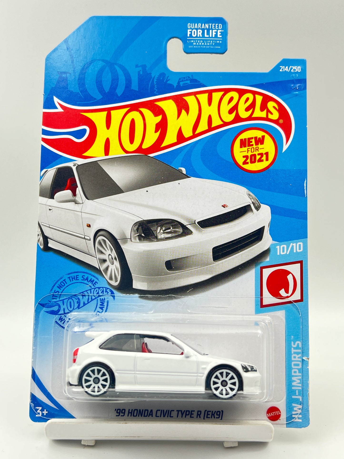 IMPORTED - HOT WHEELS - 99 HONDA CIVIC TYPE R (EK0) - WHITE - 6B