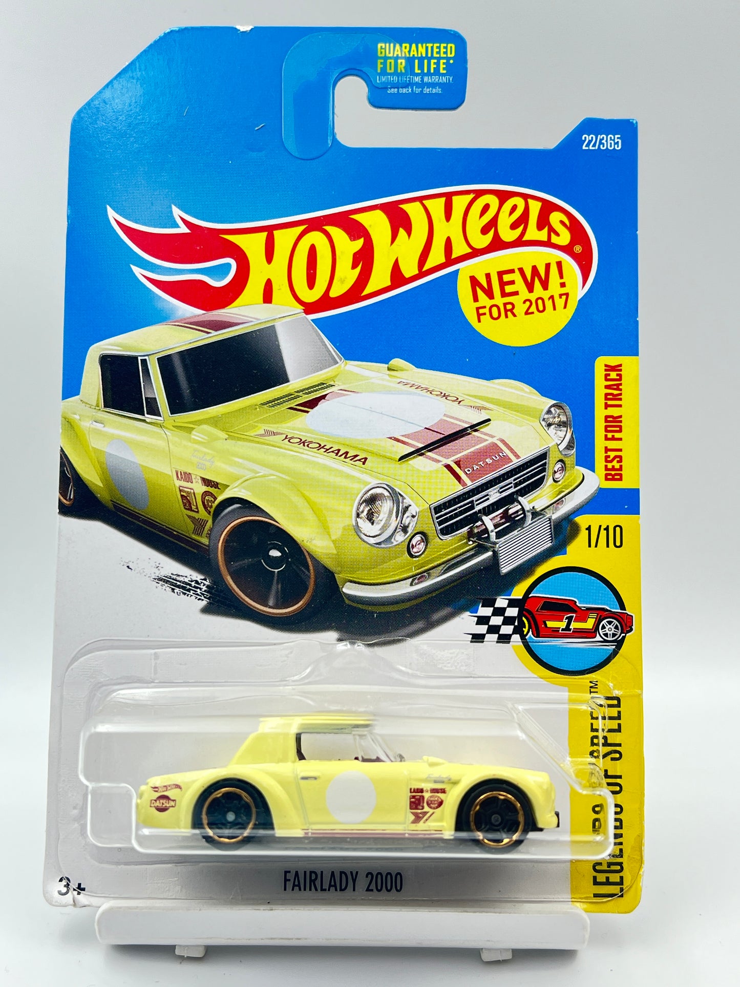SOFT CORNERS - IMPORTED - HOT WHEELS - FAIRLADY 2000 - YELLOW - 6B