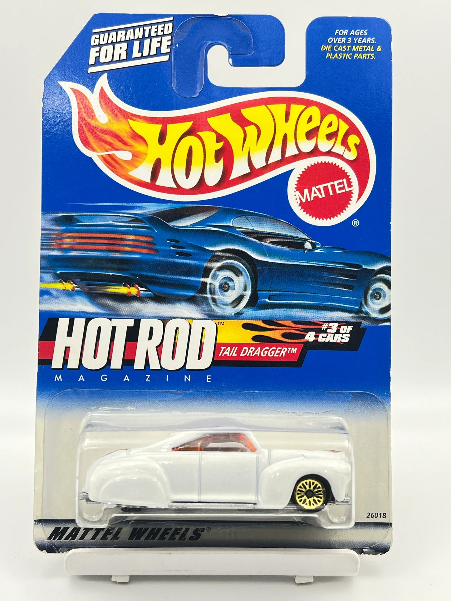 HOT WHEELS - BLISTER CRACK - HEAVY FULL METAL - TAIL DRAGGER - 3C - Its Fun