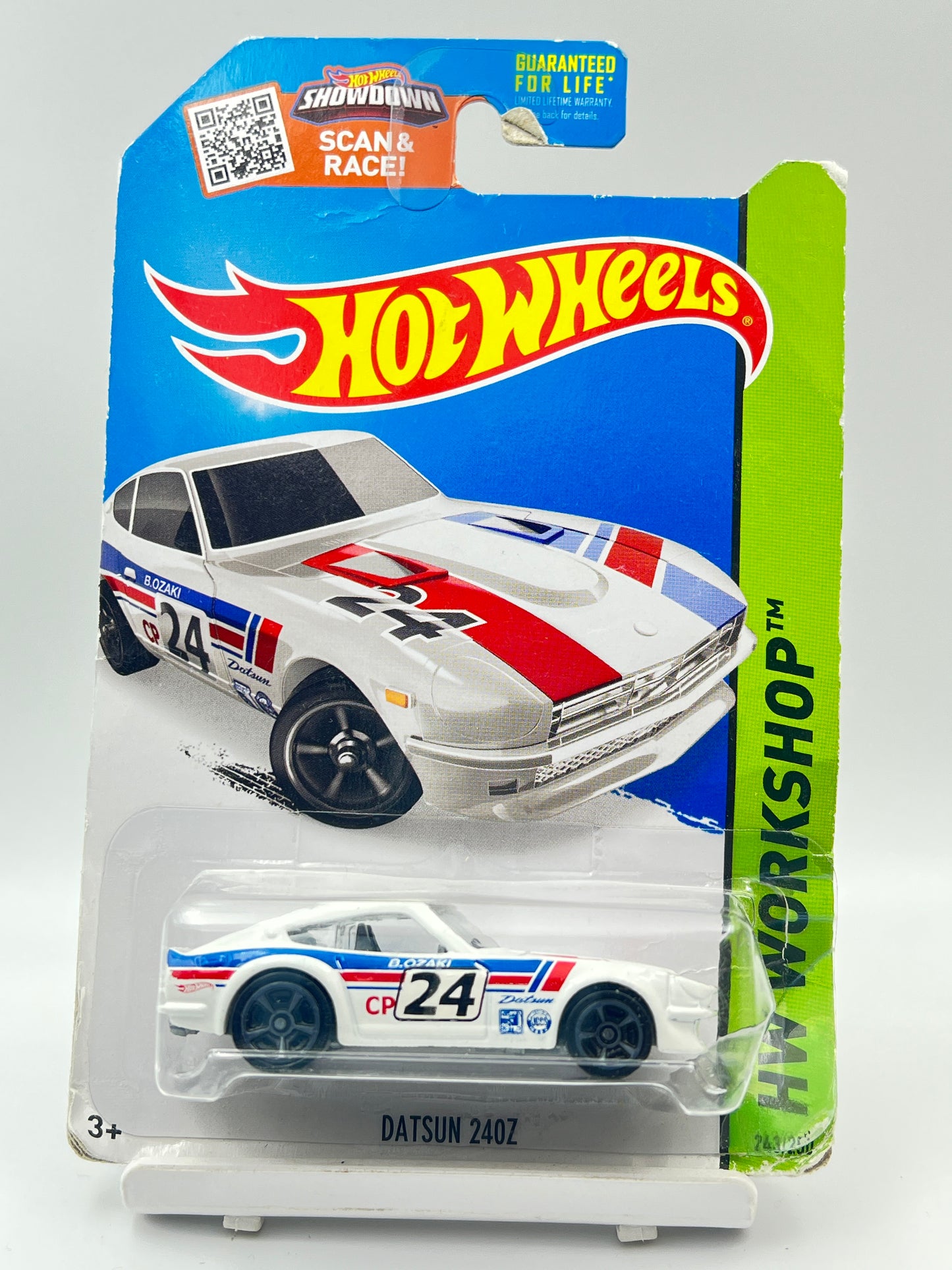 DAMAGED CARD - HOT WHEELS - DATSUN 240Z - 6A
