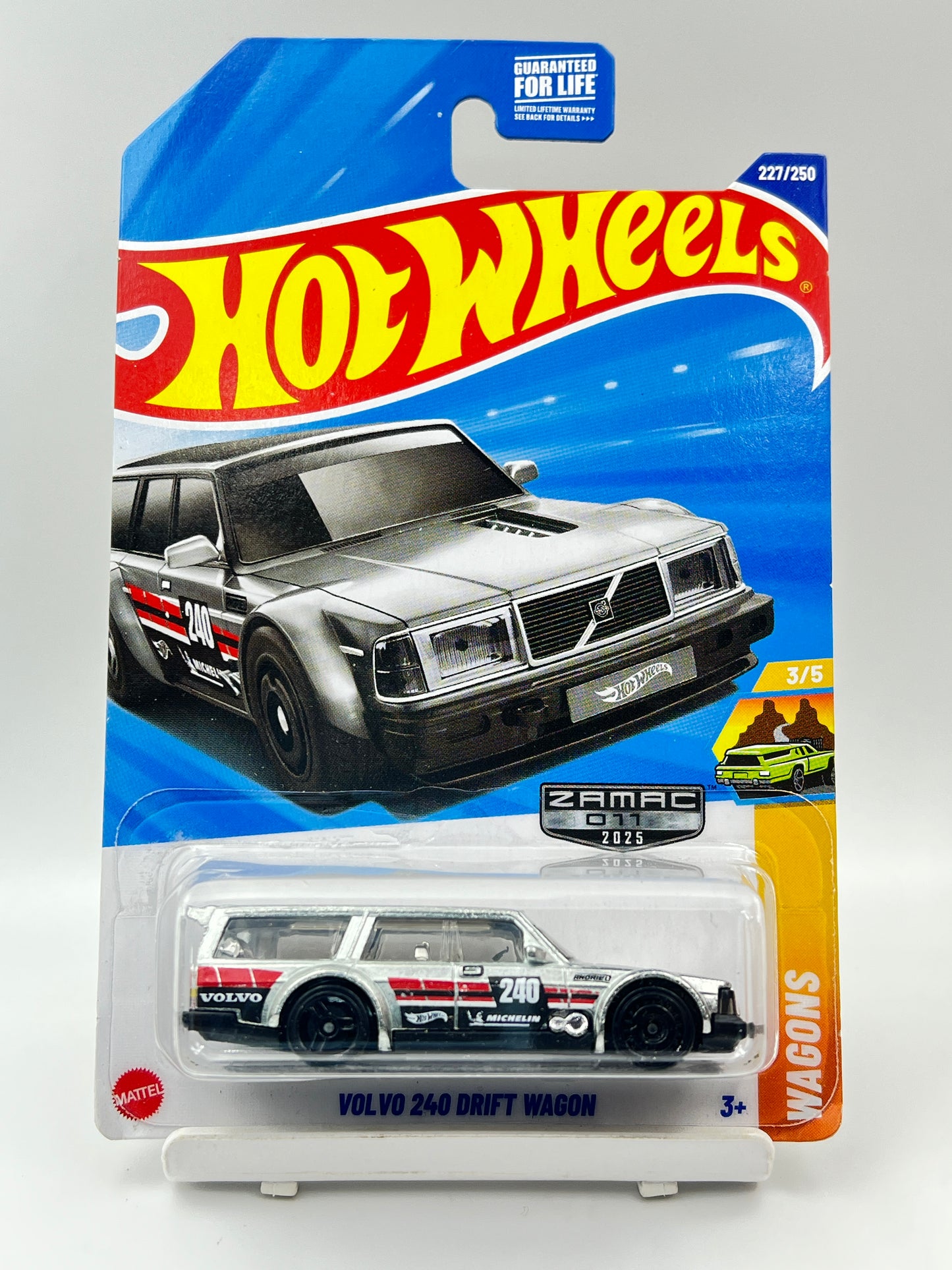 ZAMAC - IMPORTED - HOT WHEELS - VOLVO 240 DRIFT WAGON - 3A
