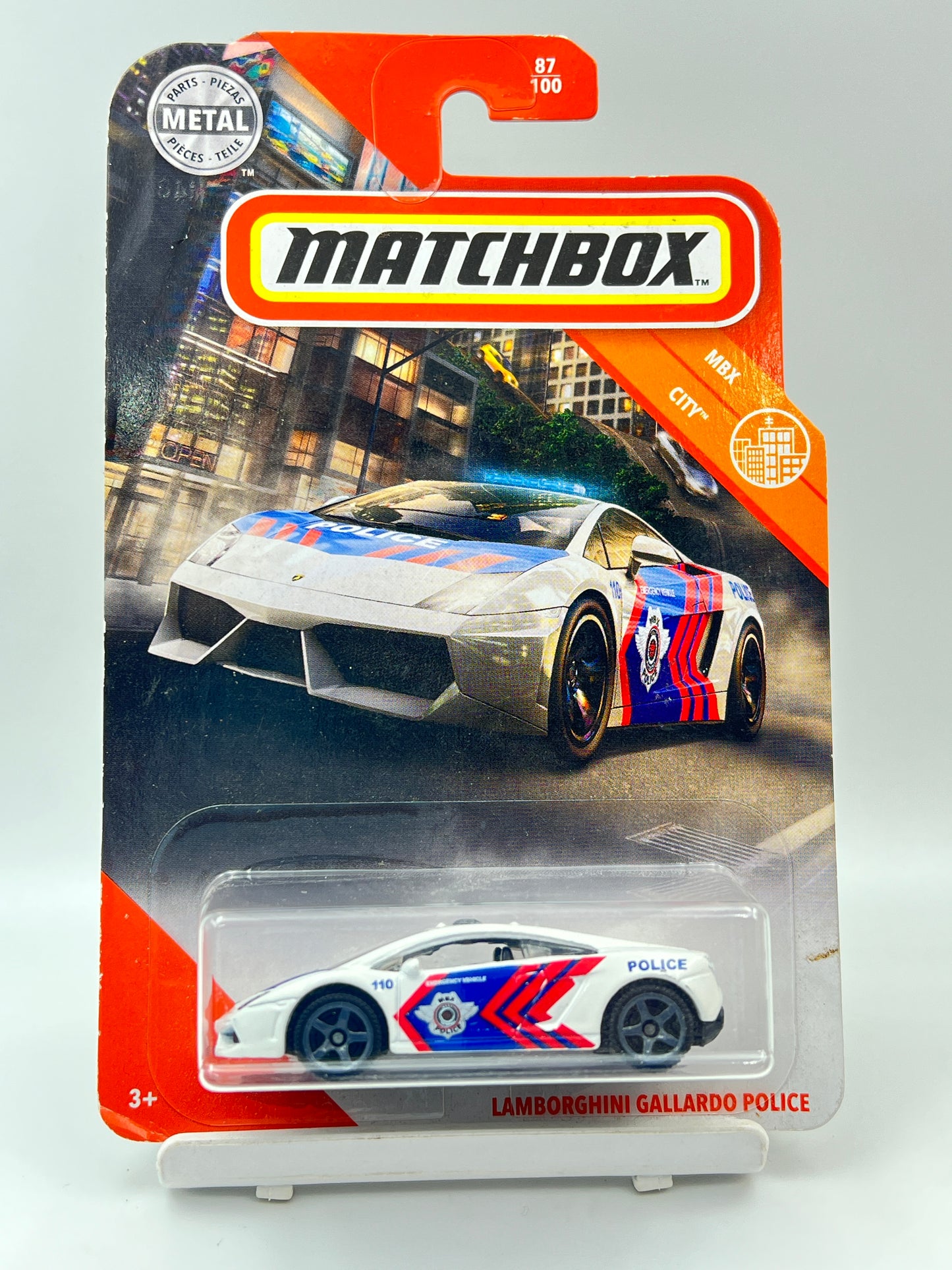 MATCHBOX - LAMBORGHINI GALLARDO POLICE - ZX5