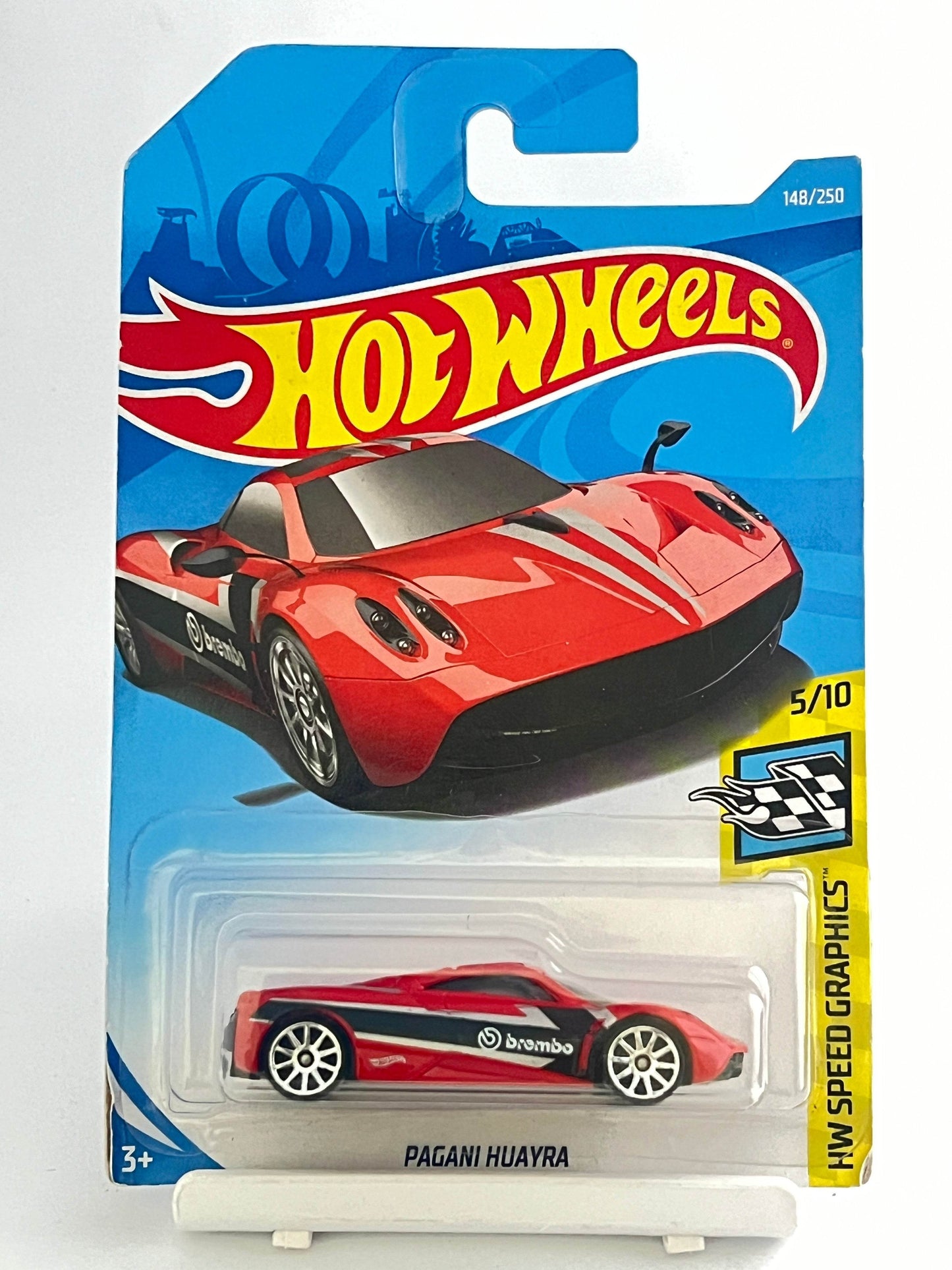 HOT WHEELS - PAGANI HUAYRA - RED - 6A - Its Fun