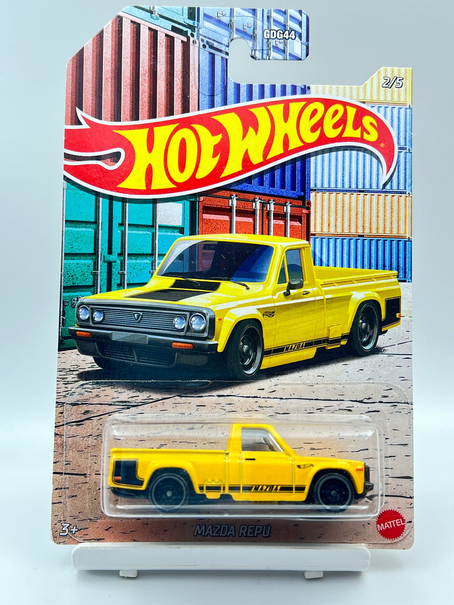 IMPORTED - HOT WHEELS - MAZDA REPU - YELLOW - 6C