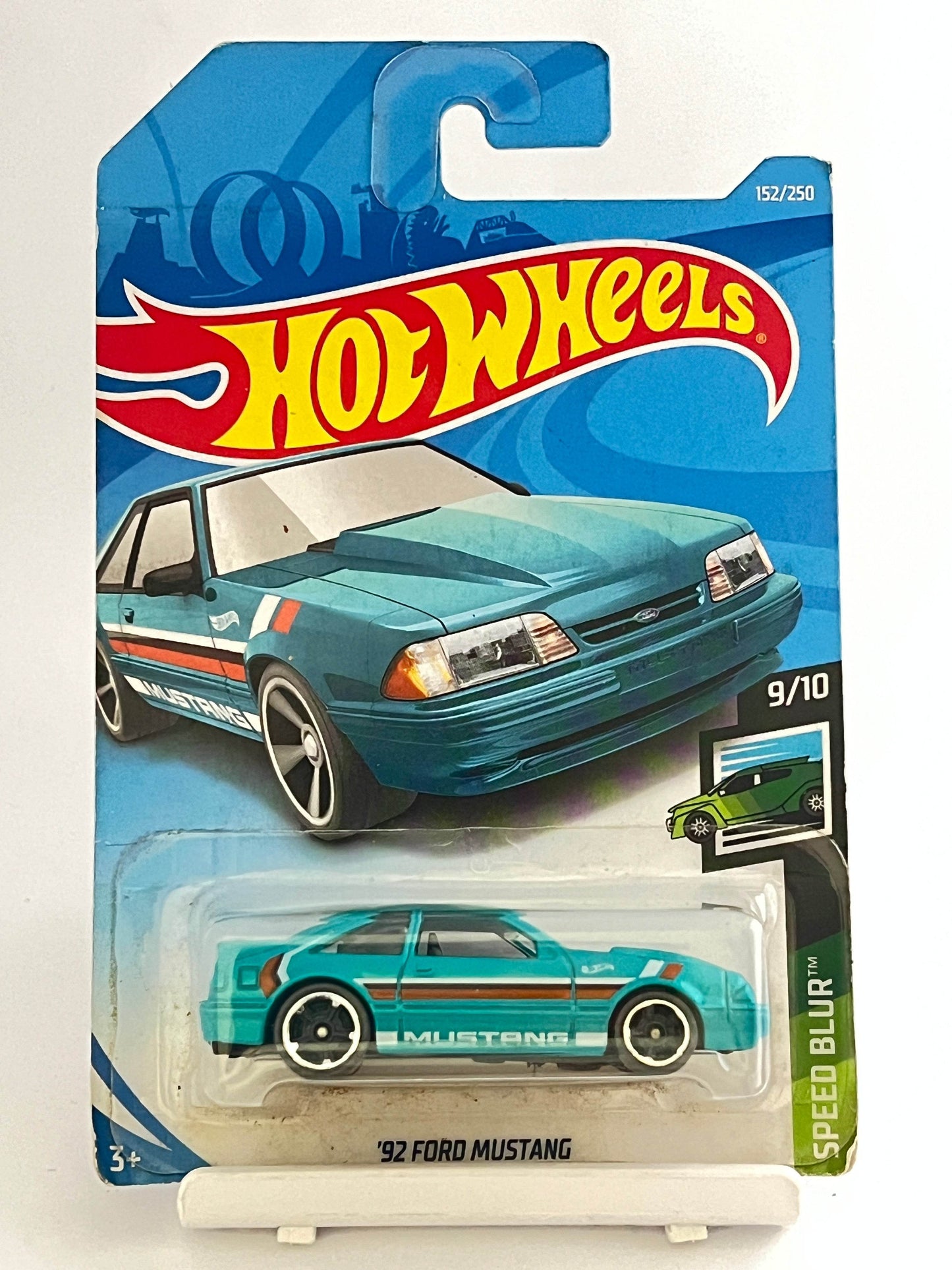 92 FORD MUSTANG - HEAVY METAL- GREEN - 1C - Its Fun