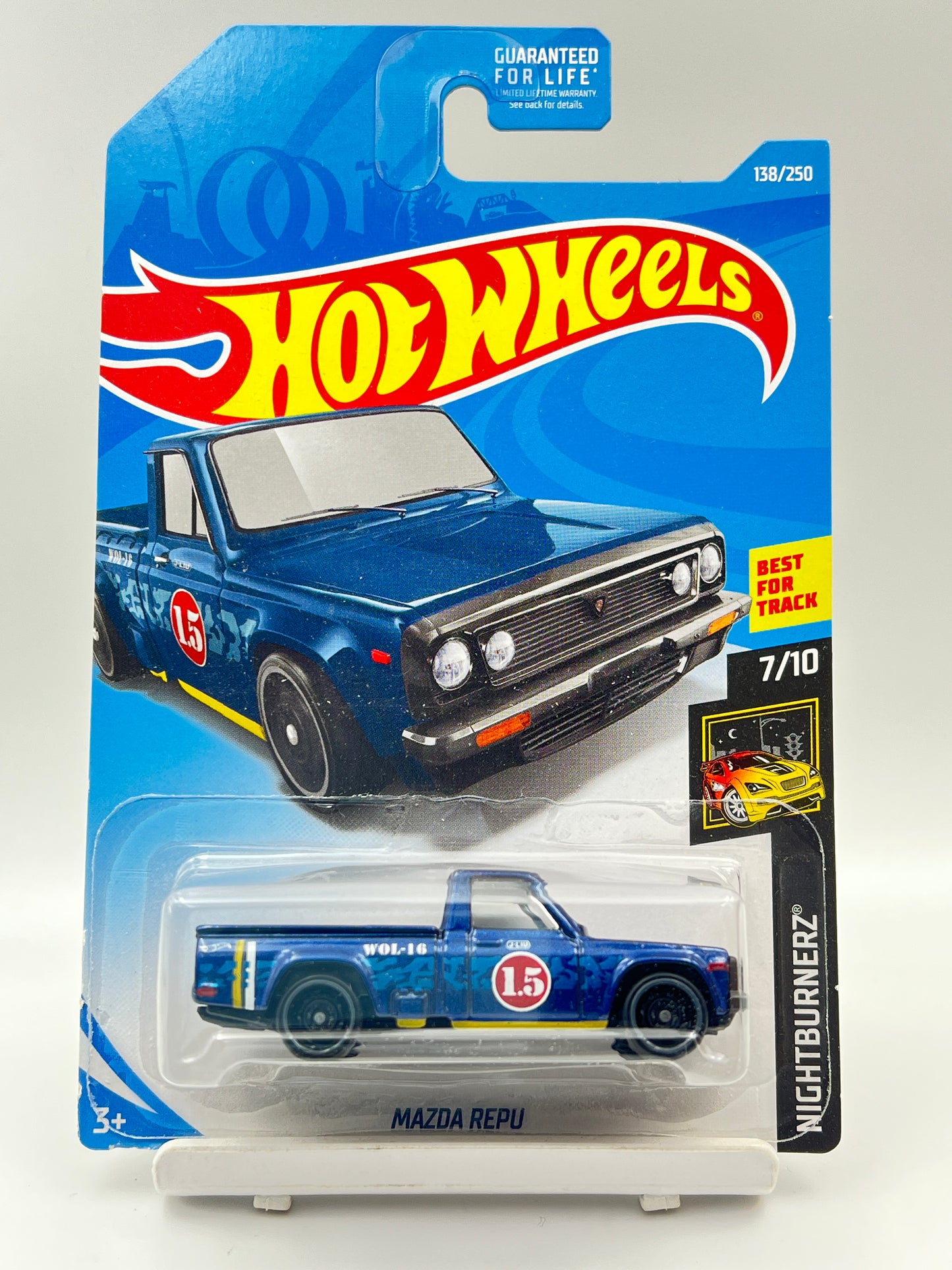 IMPORTED - HOT WHEELS - MAZDA REPU - BLUE - 6B