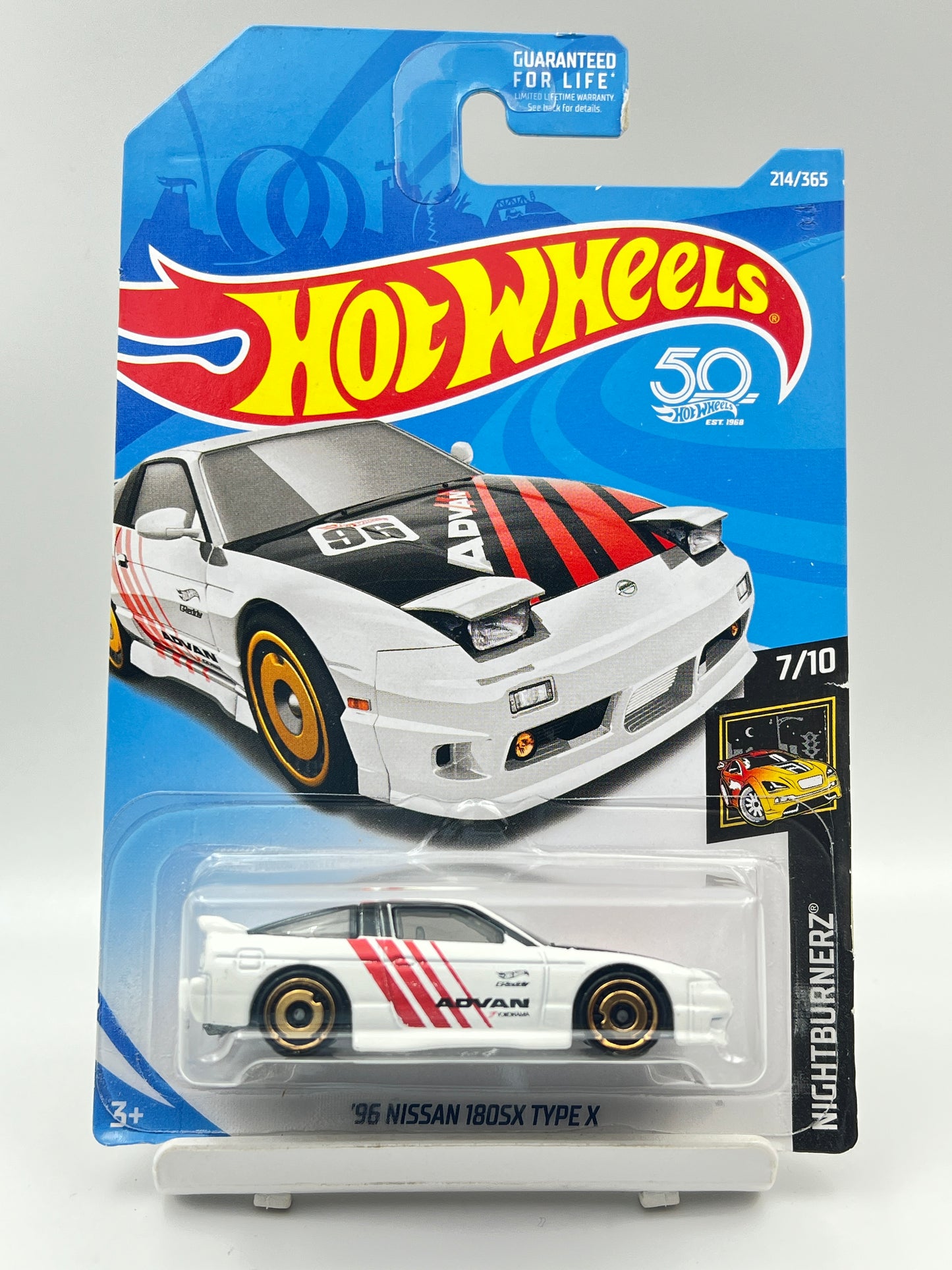 IMPORTED - HOT WHEELS - 96 NISSAN 180SX TYPE X - ADVAN LIVERY - 6B