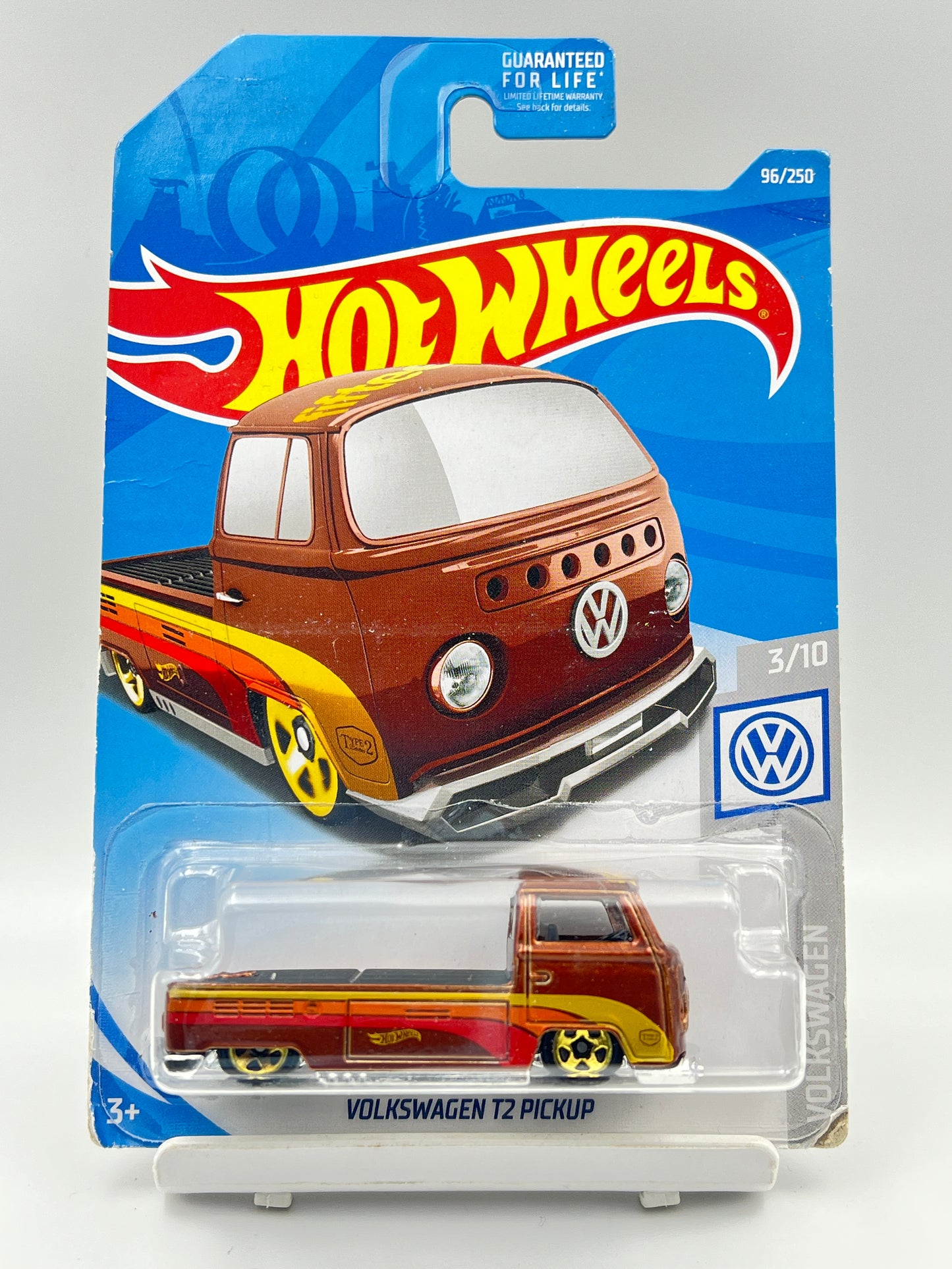 SOFT CORNERS - HOT WHEELS - VOLKSWAGEN T2 PICKUP - 6A
