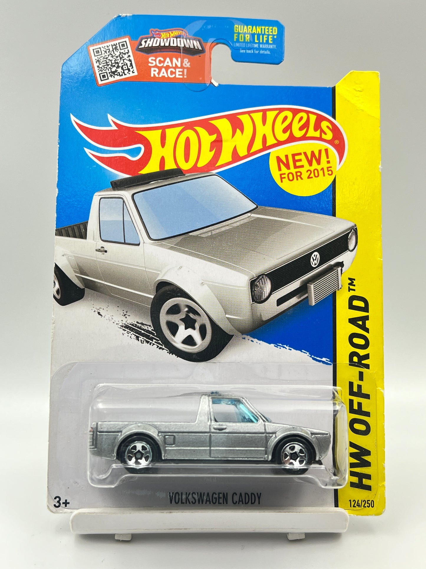 IMPORTED - HOT WHEELS - VOLKSWAGEN CADDY - SILVER - 6A