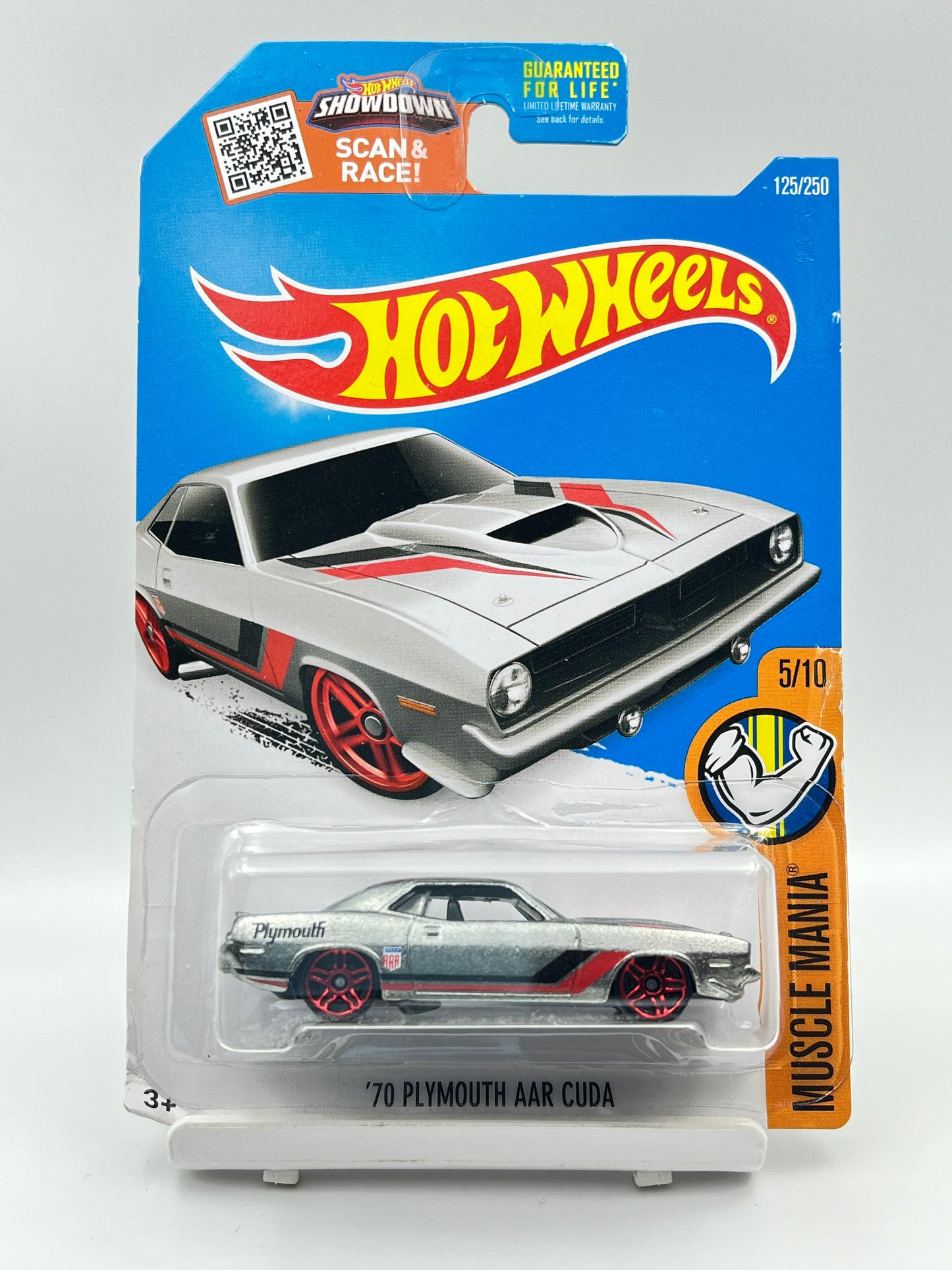 SOFT CORNERS - IMPORTED - HOT WHEELS - 70 PLYMOUTH AAR CUDA - 7B