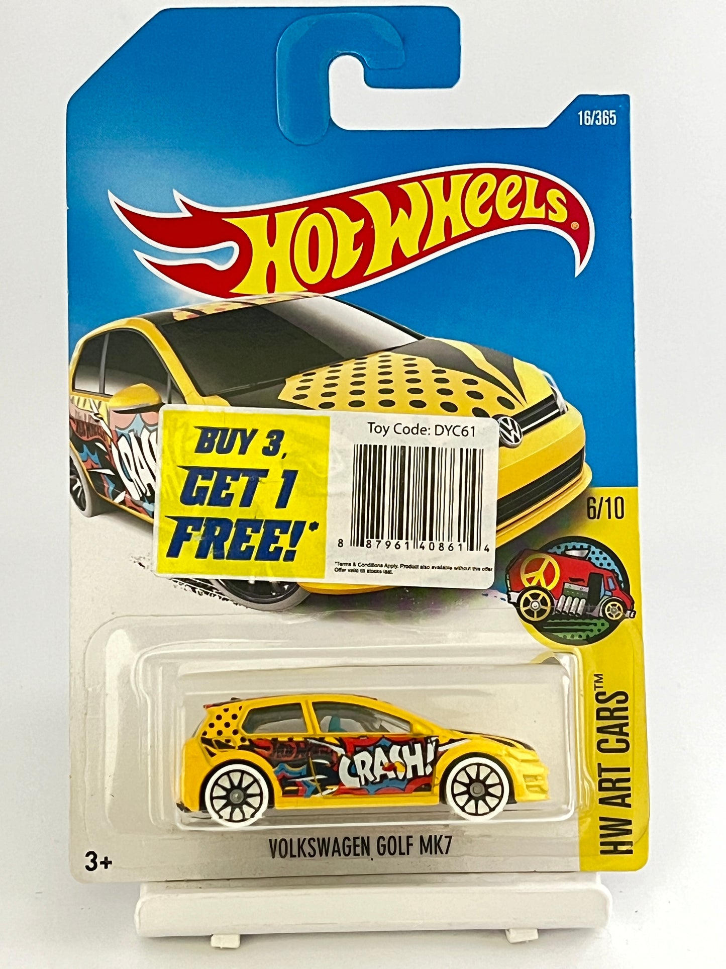 VOLKSWAGEN GOLF MK7 - 2A - Its Fun- Hot wheels - matchbox - diecast