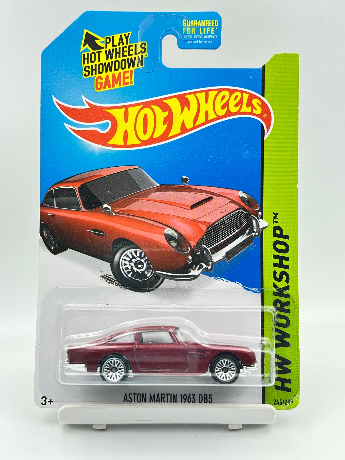 IMPORTED - HOT WHEELS - ASTON MARTIN 1963 DB5 - RED - 7B