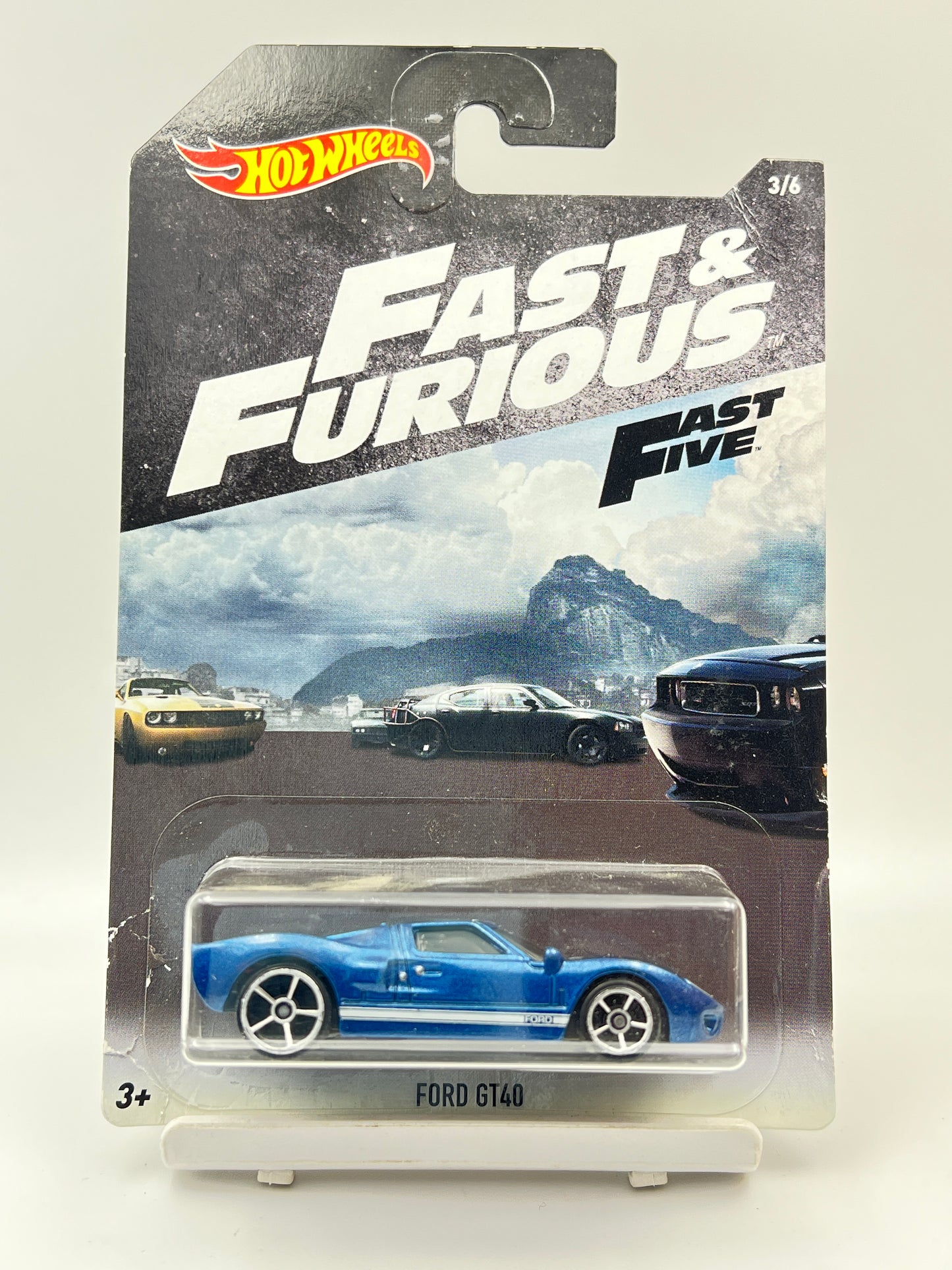 MILD DAMAGED CARD - - FAST AND FURIOUS - FORD GT40 - 7A