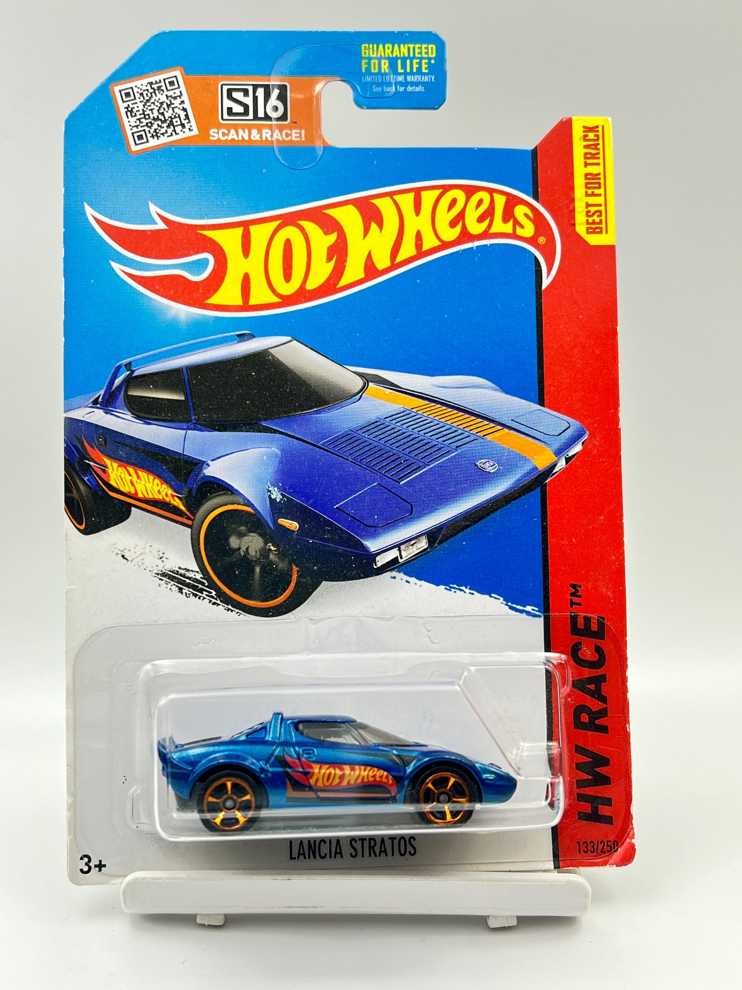 IMPORTED - HOT WHEELS - LANCIA STRATOS - BLUE - 7A