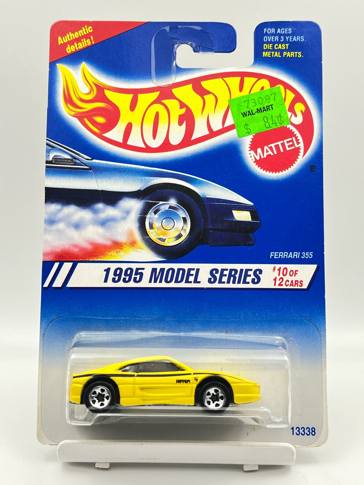 HOT WHEELS - FULL METAL - FERRARI 355 - YELLOW - 2A - Its Fun