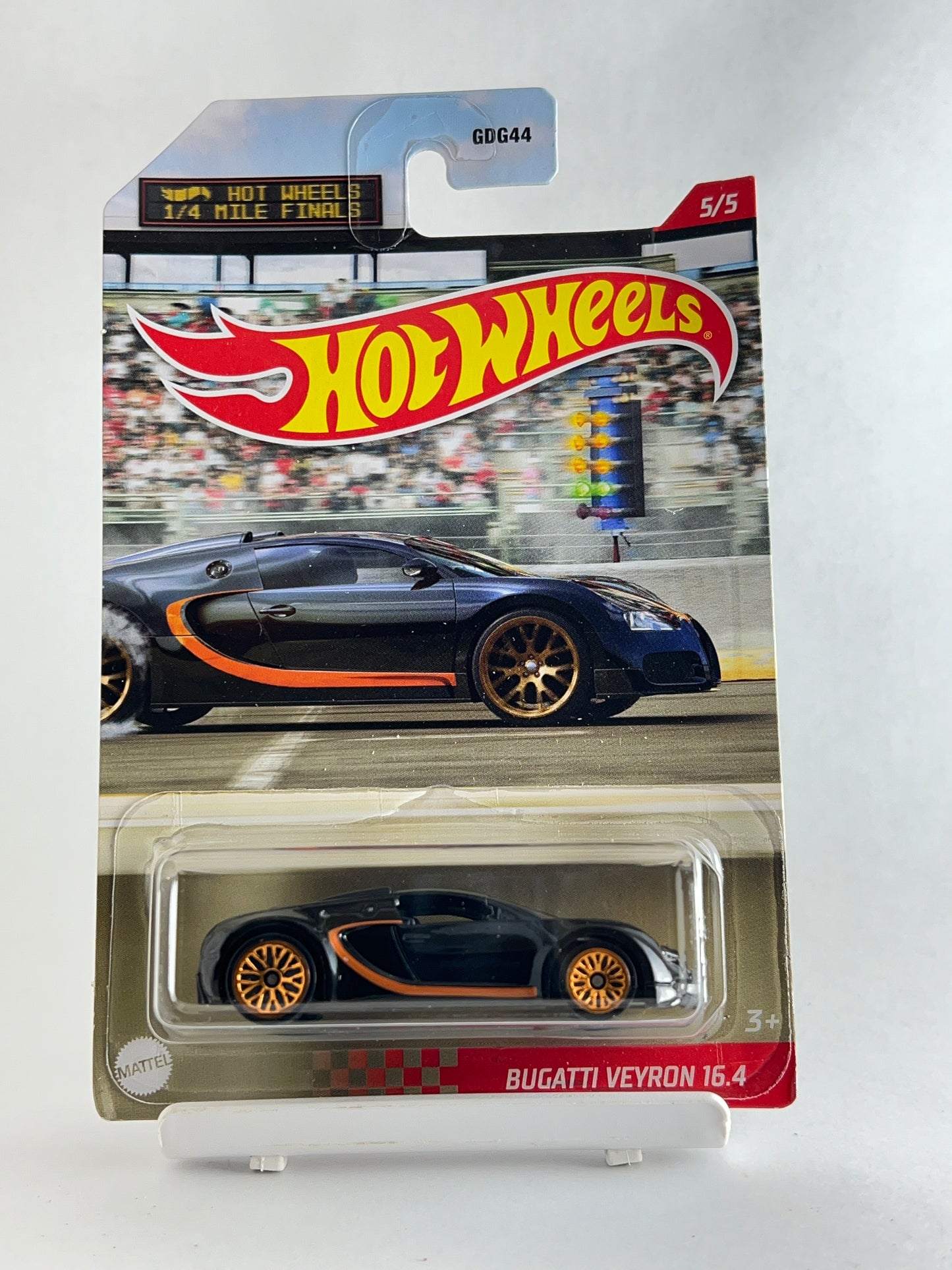 BLISTER DAMAGE -1/4 MILE SERIES - BUGATTI VEYRON 16.4 - 1A - Its Fun- Hot wheels - matchbox - diecast