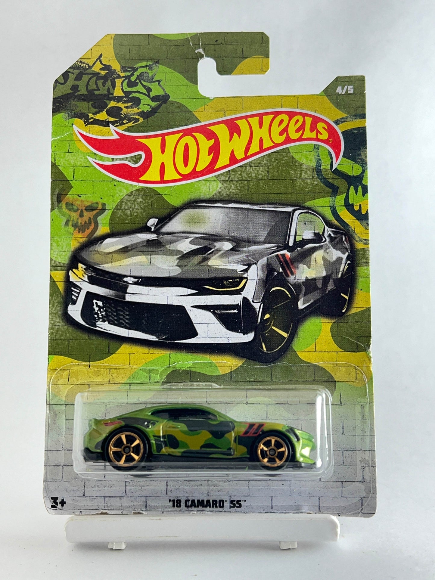 MILD CREASED CARD - 18 CAMARO SS -CARD ART - 3A - Its Fun