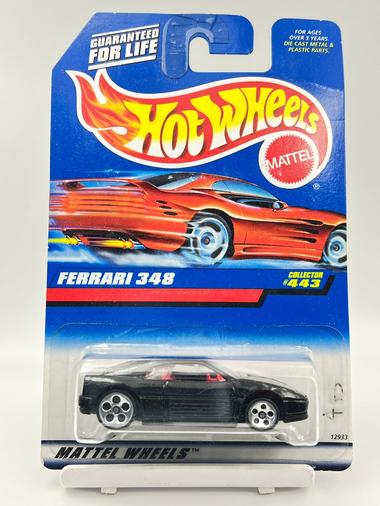 HOT WHEELS - FERRARI 348 - RED INTERIOR - 2B