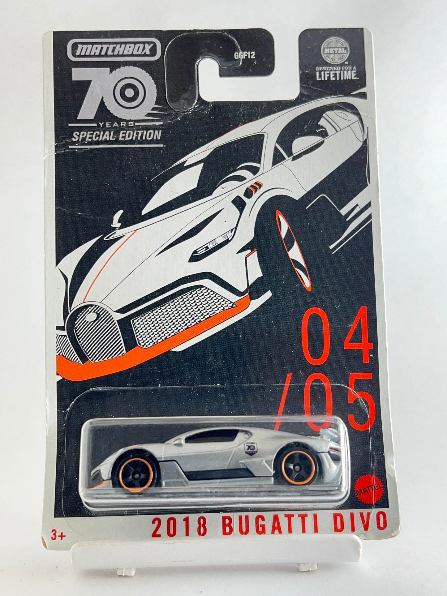 CARD CREASED - 2018 BUGATTI DIVO - 1B - Its Fun