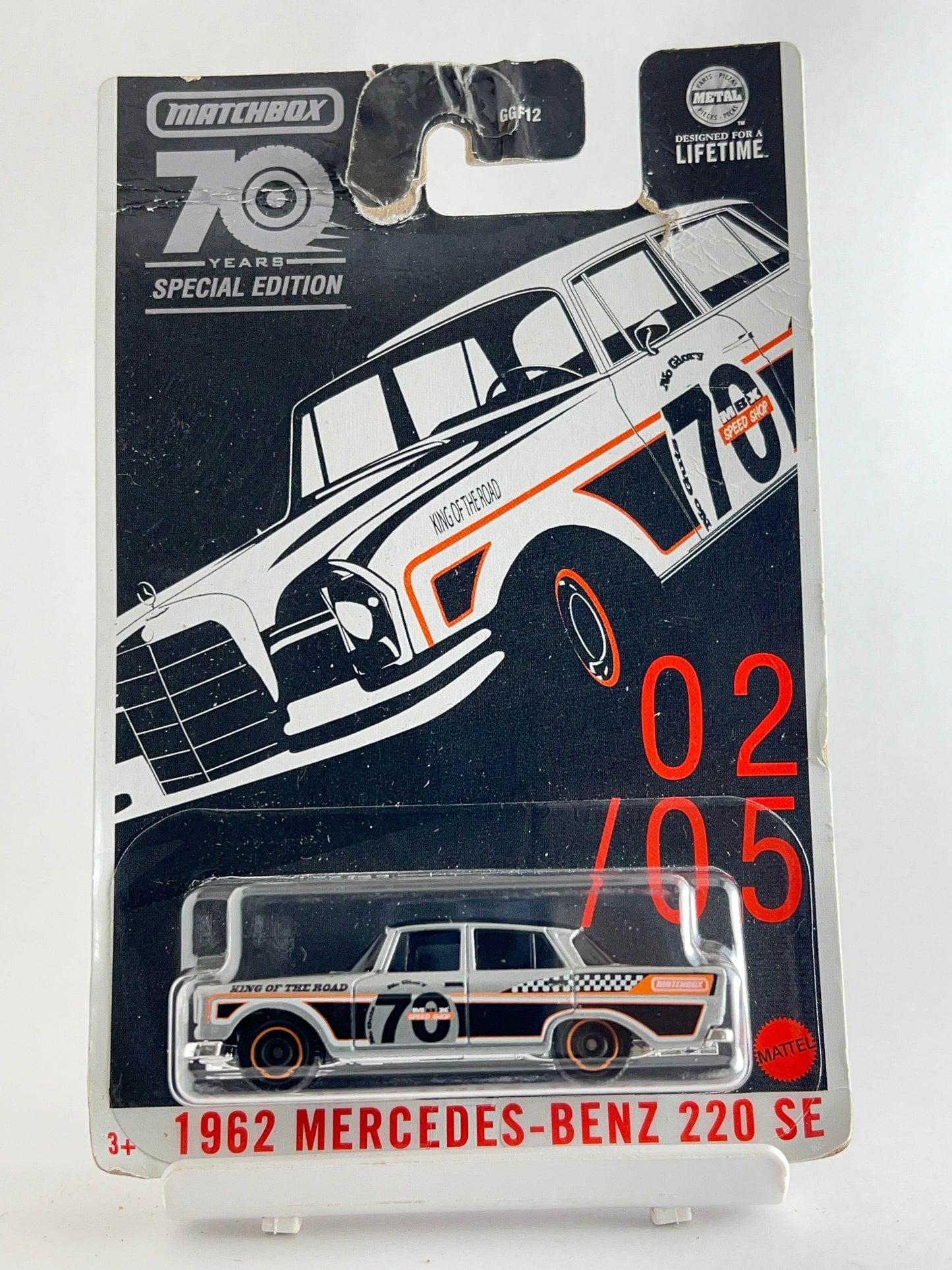 CARD DAMAGED - 1962 MERCEDES BENZ 220 SE - 1B - Its Fun
