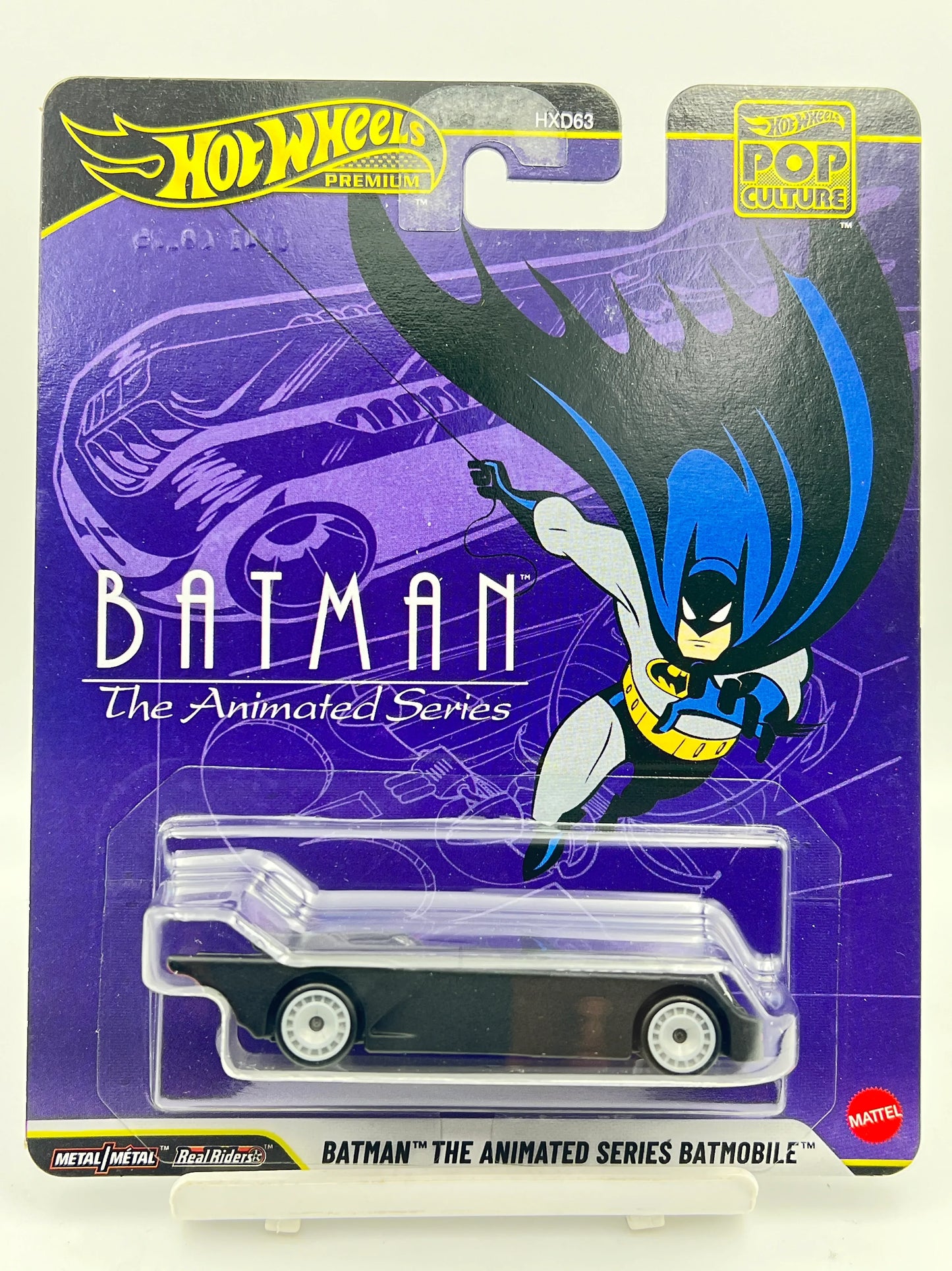 HOT WHEELS - PREMIUM - BATMAN THE ANIMATED SERIES BATMOBILE - Its Fun