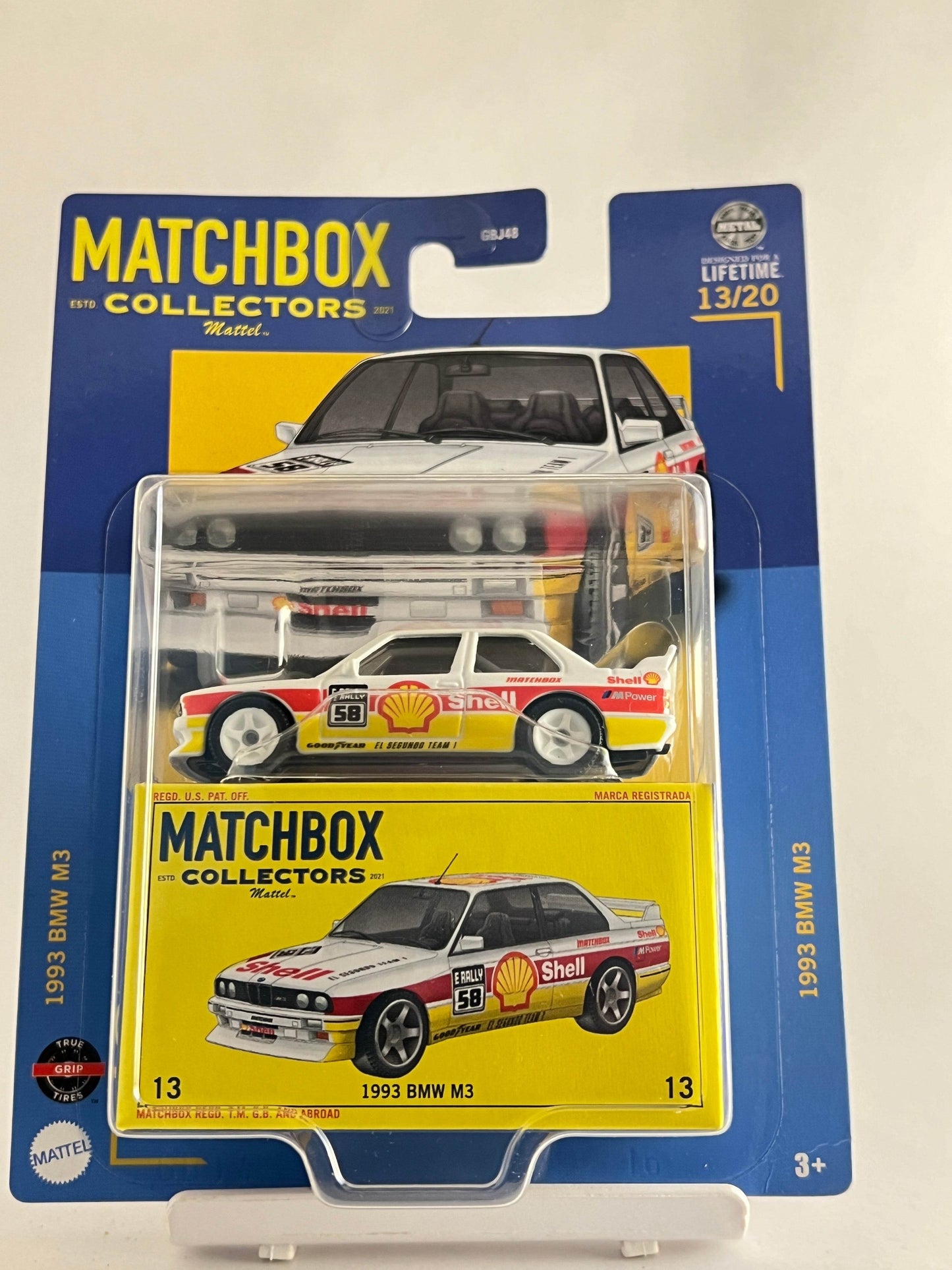 MATCHBOX COLLECTORS - 1993 BMW M3 - 1D - Its Fun