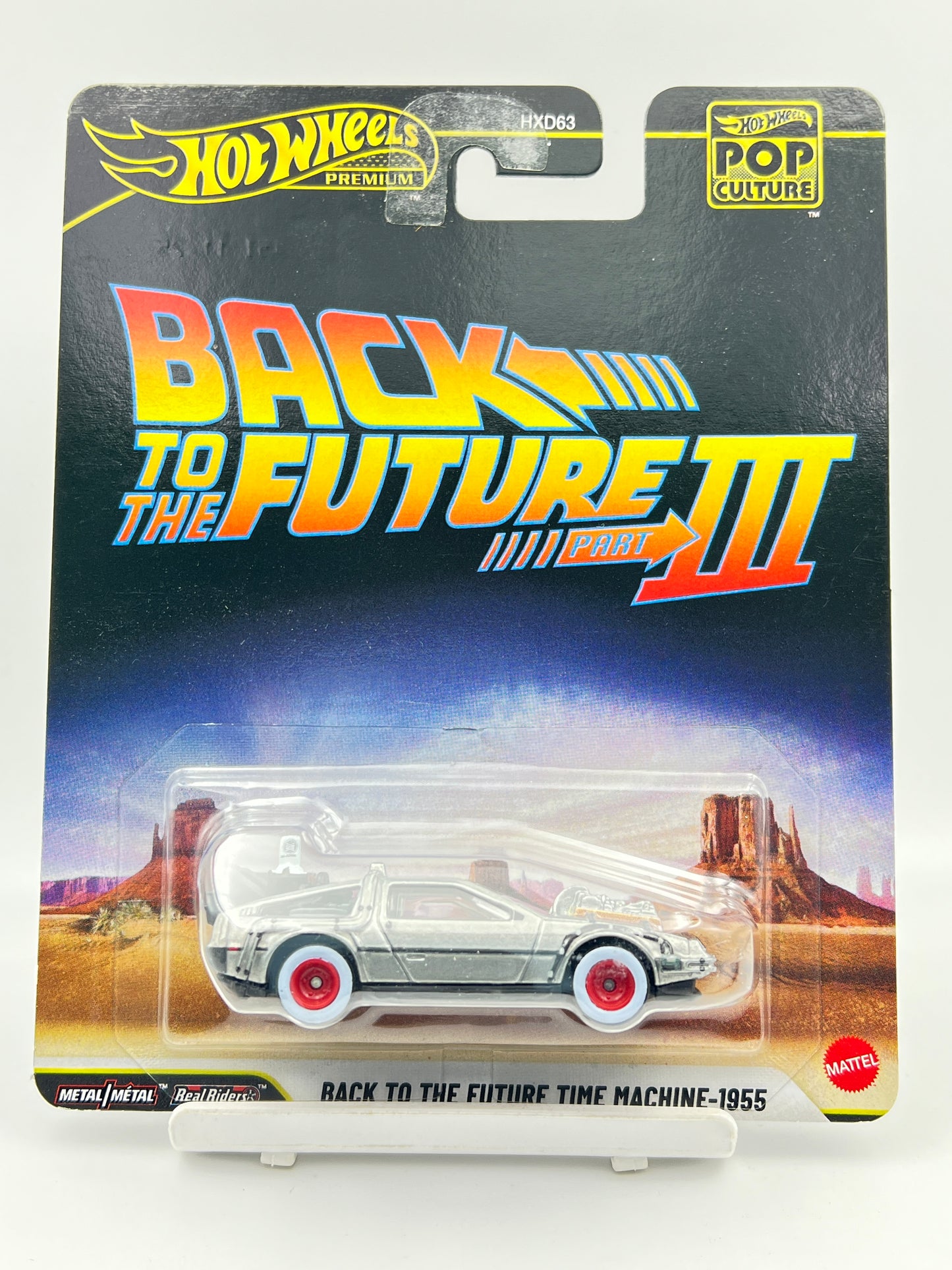 IMPORTED - HOT WHEELS - PREMIUM - BACK TO THE FUTURE TIME MACHINE - 1955 - 2G