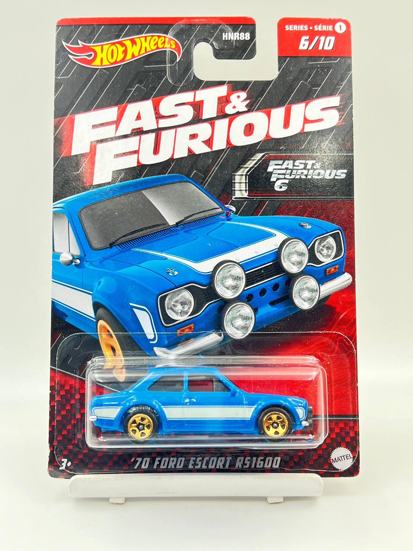 IMPORTED - HOT WHEELS - 70 FORD ESCORT RA1600 - FAST AND FURIOUS - 2A