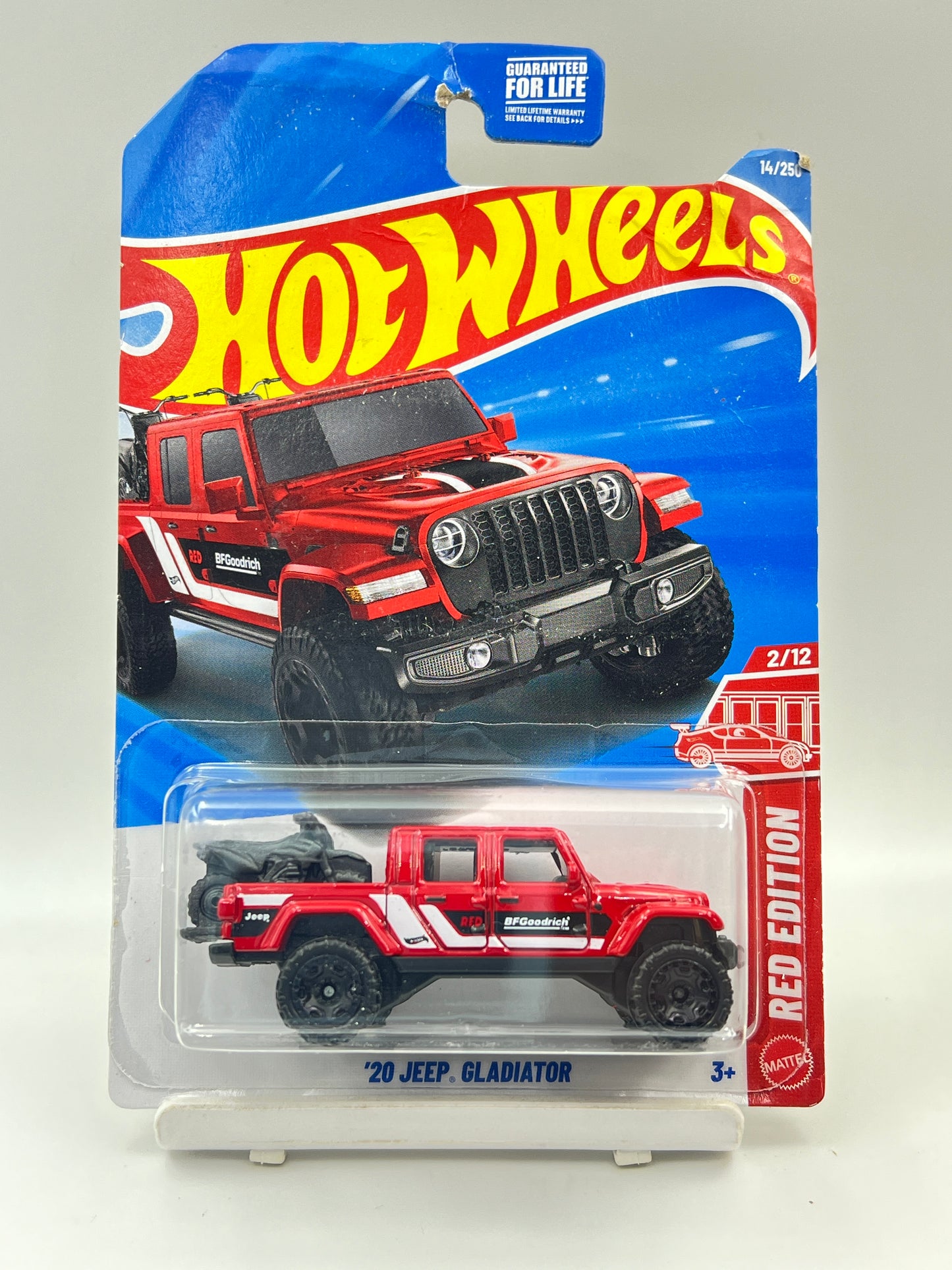 DAMAGED CARD - RED EDITION - 20 JEEP GLADIATOR - 2A