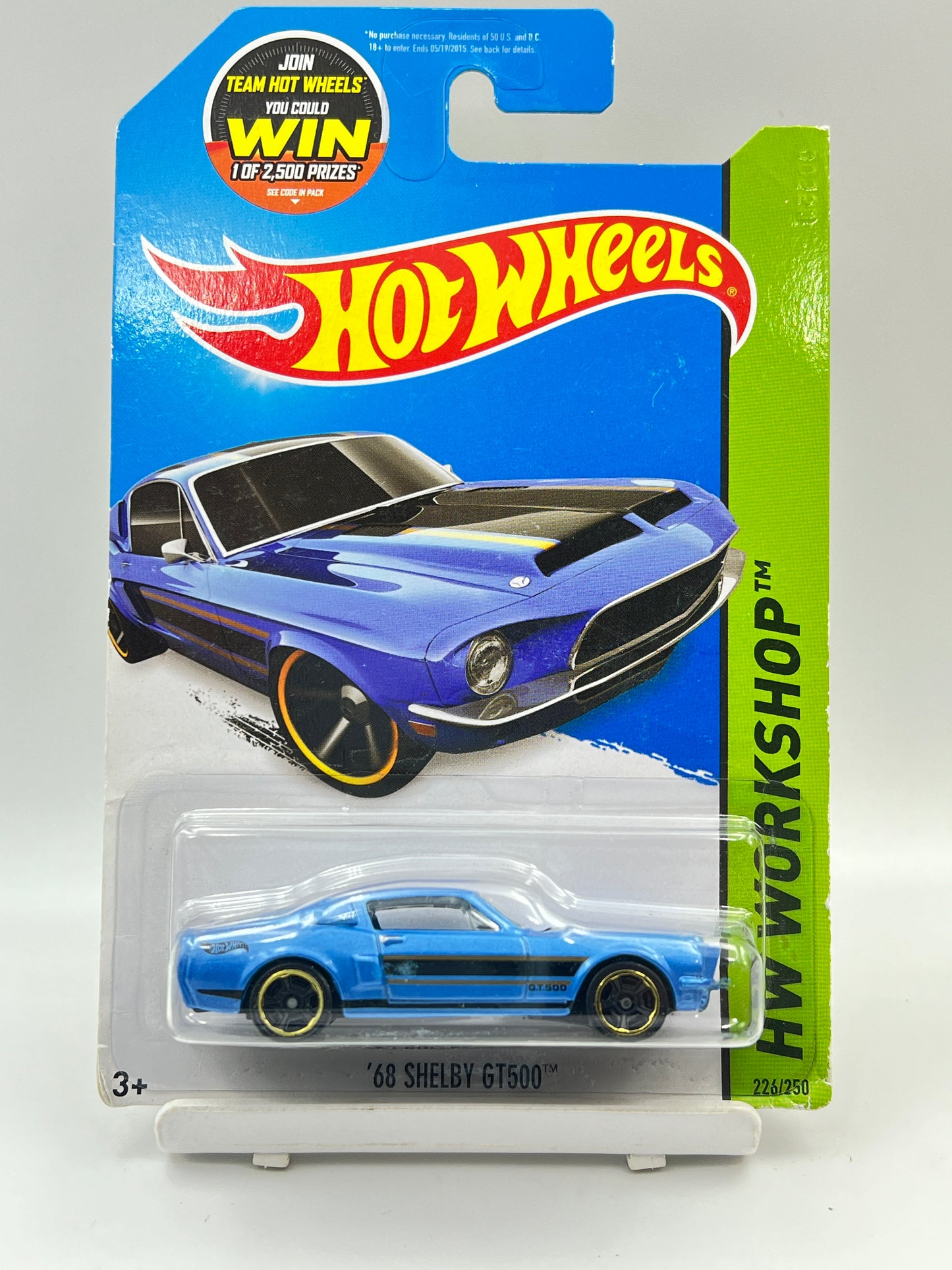 IMPORTED - HOT WHEELS - 68 SHELBY GT500 - 1D