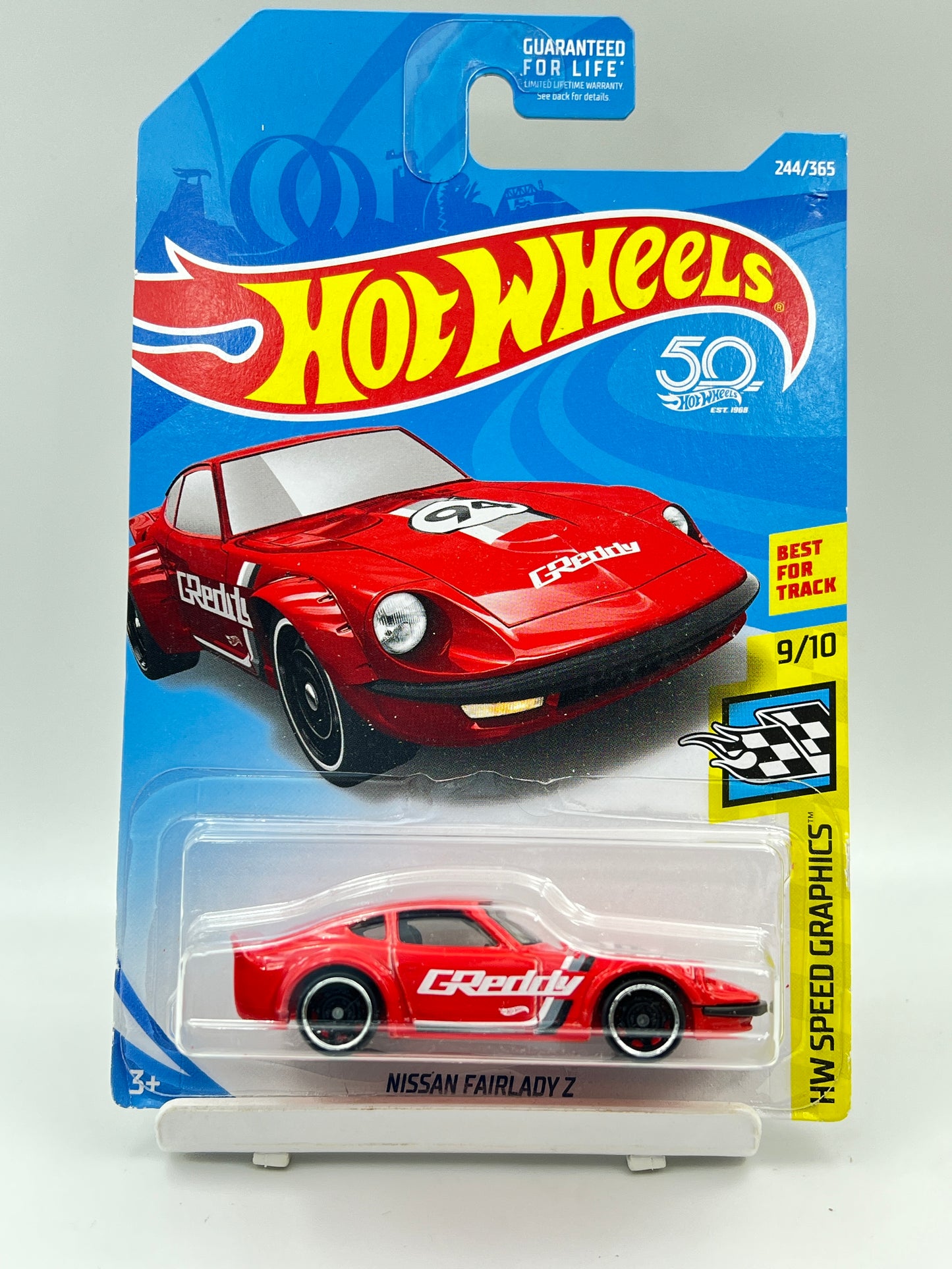 IMPORTED - HOT WHEELS - NISSAN FAIRLADY Z - RED - 1D