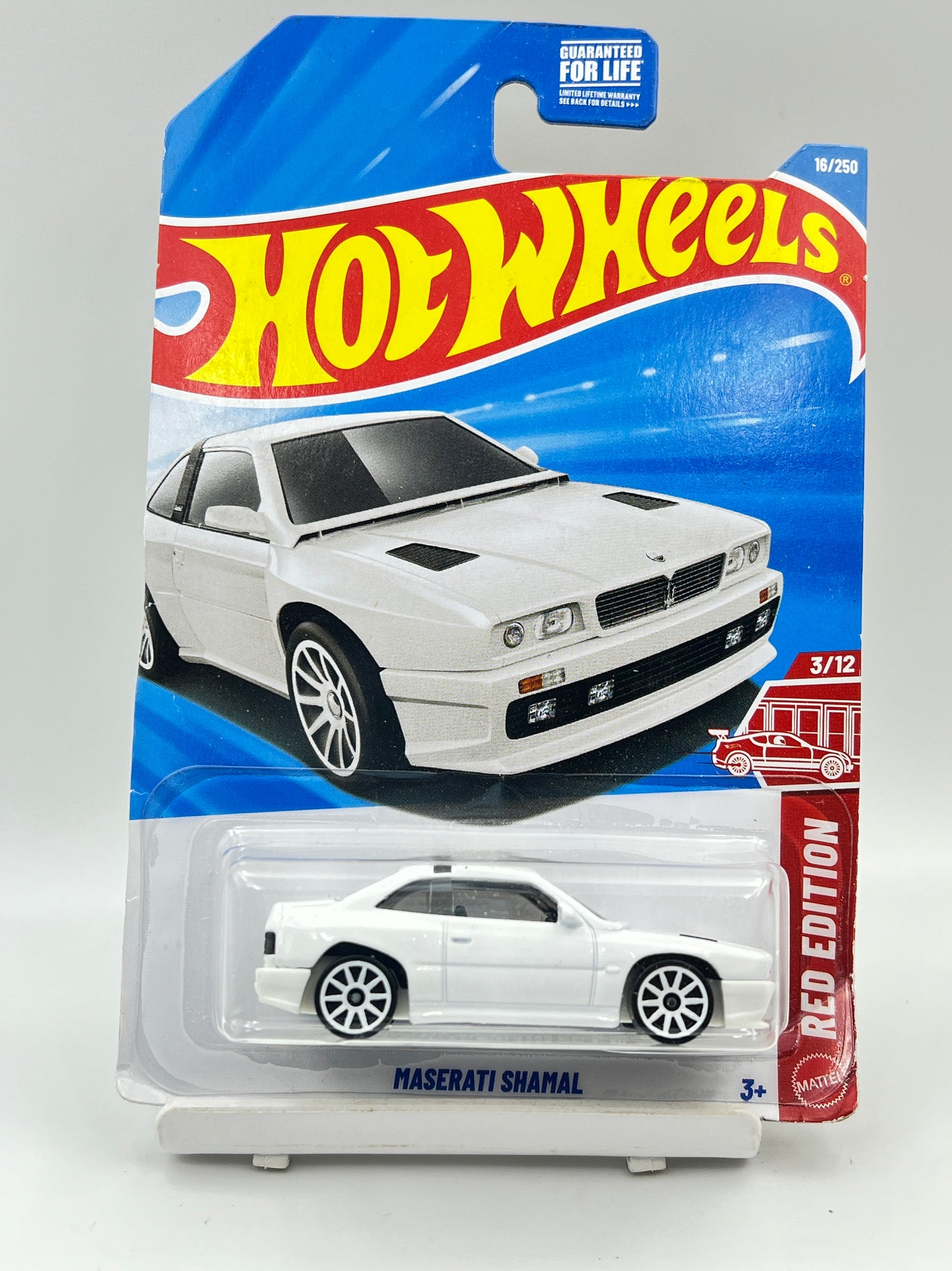CARD DAMAGED - RED EDITION - MASERATI SHAMAL - 1D