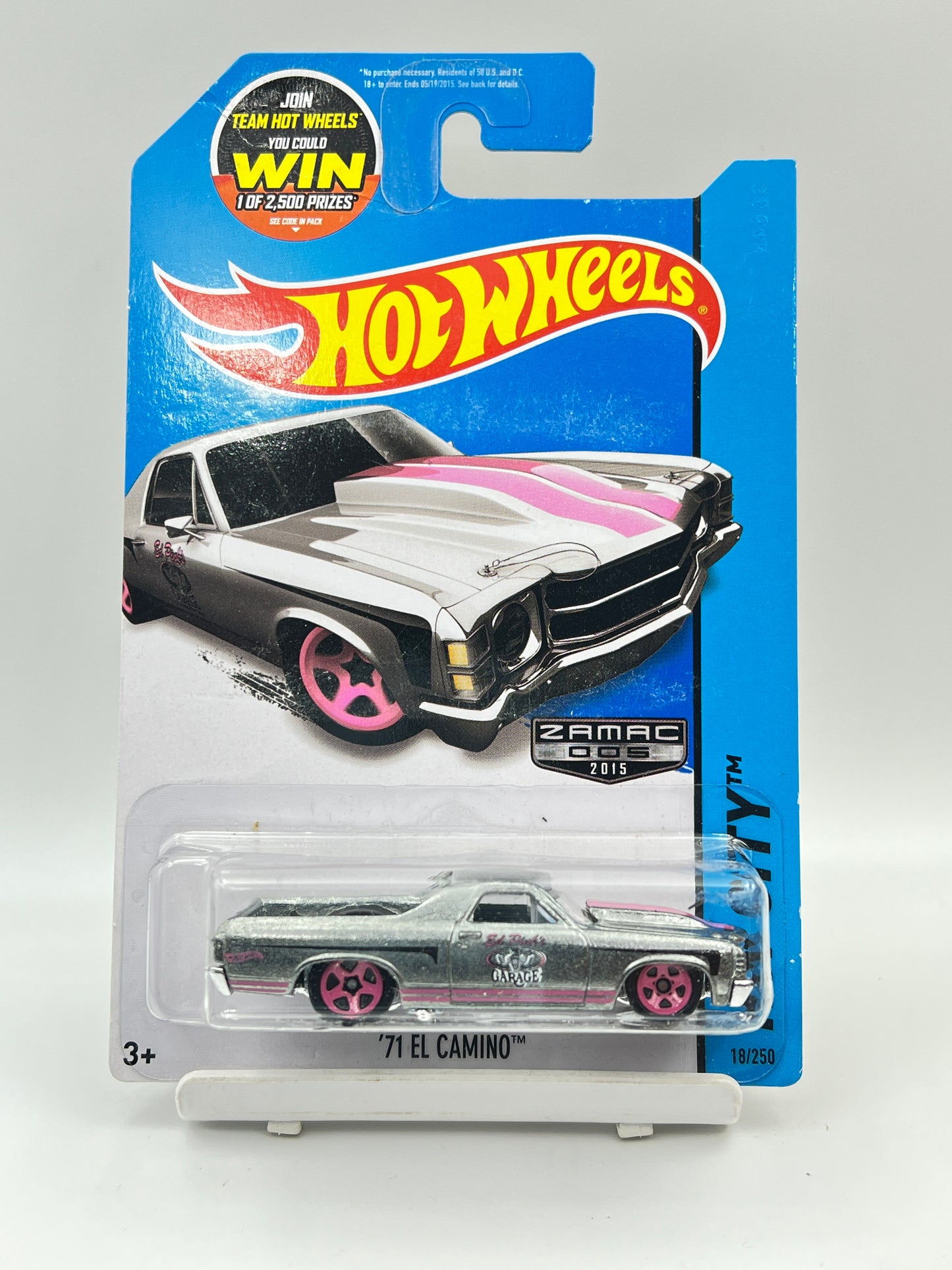 IMPORTED - HOT WHEELS - ZAMAC - 71 EL CAMINO - 1D