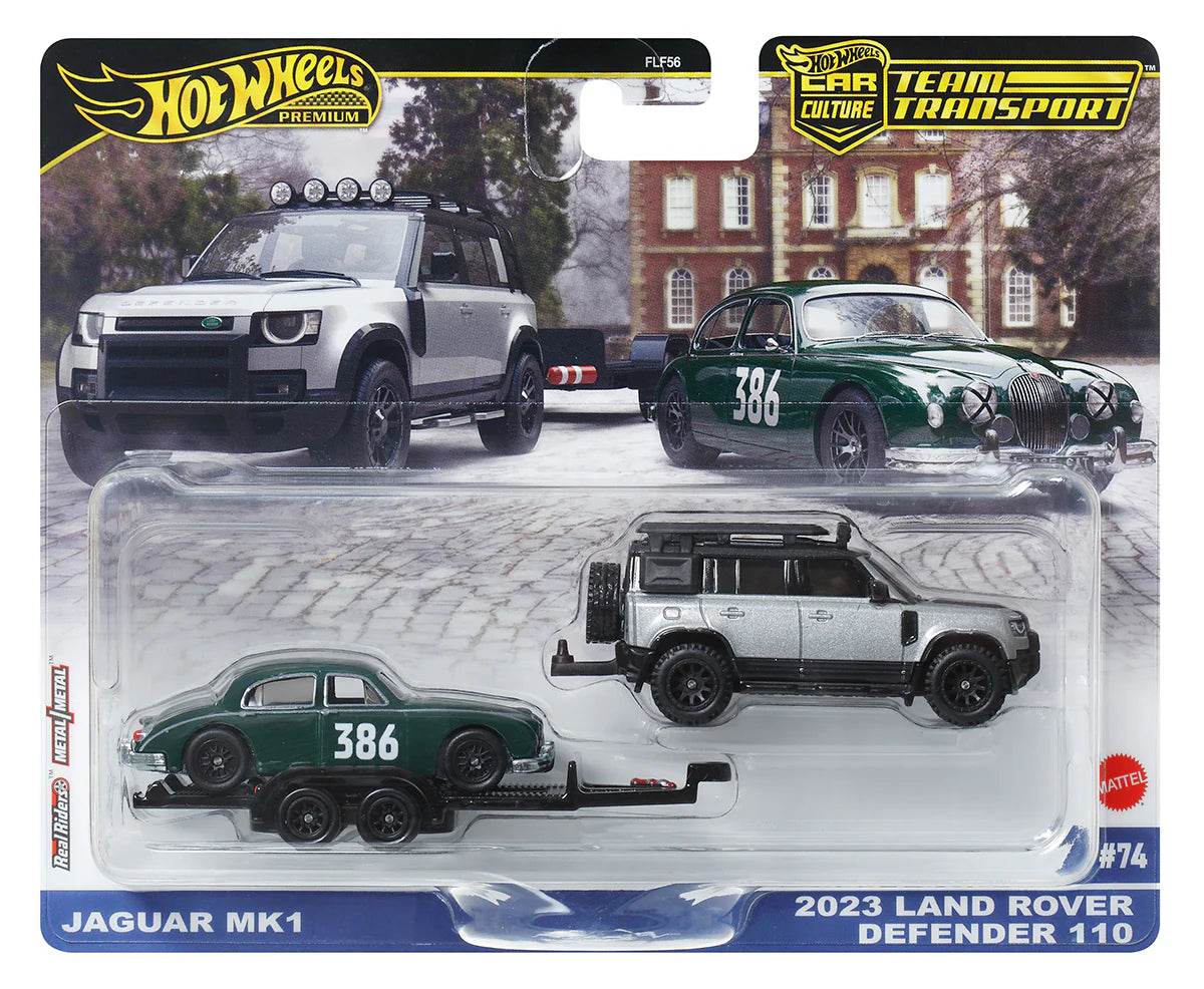 TEAM TRANSPORT - JAGUAR MK1 / 2023 LAND ROVER DEFENDER 110 - Its Fun