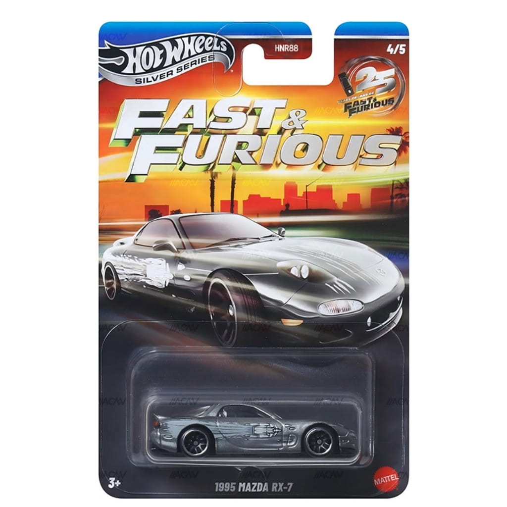 CREASE - HOT WHEELS - FAST AND FURIOUS - 1995 MAZDA RX-7 - 4E