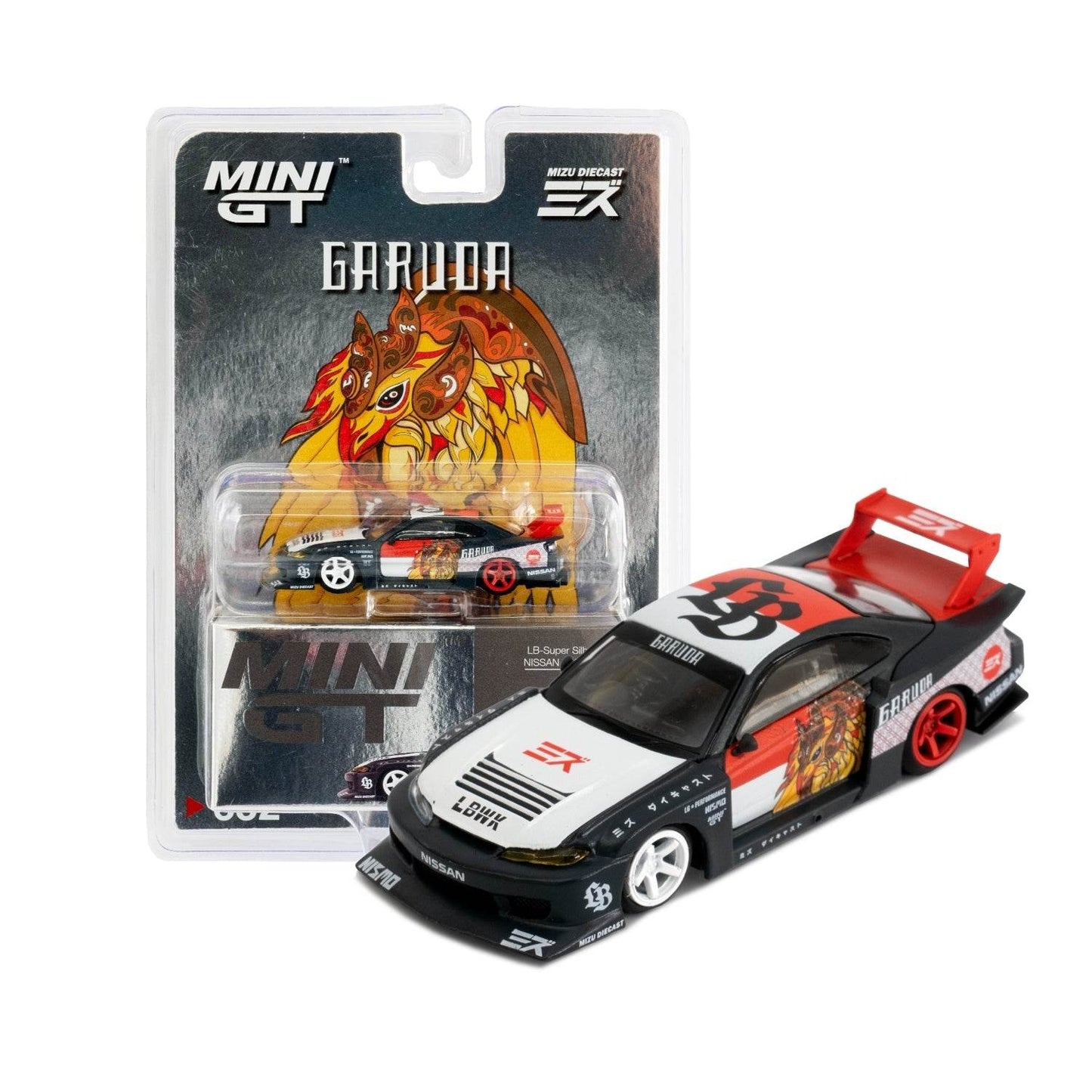 MINI GT - LB SUPER SILHOUETTE - NISSAN SILVIA (S15) - GARUDA - Its Fun