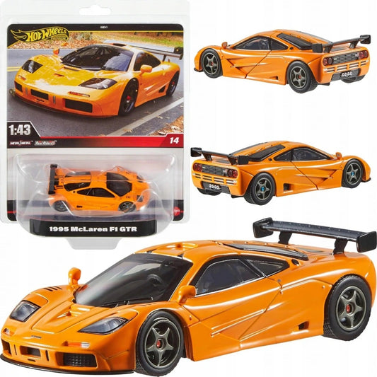 1:43 - HOT WHEELS - 1995 MCLAREN F1 GTR