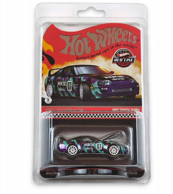 ホットウィール RLC 1997 Toyota Supra HKS スープラ RLC - HOT WHEELS - 1997 TOYOTA SUPRA - HKS – Its Fun