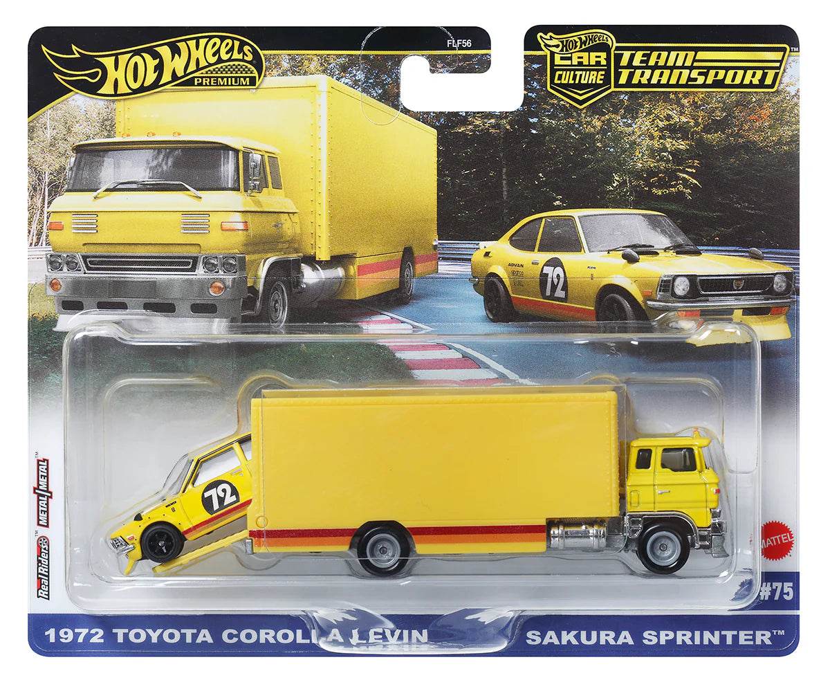 TEAM TRANSPORT - 1972 TOYOTA COROLLA LEVIN / SAKURA SPRINTER - Its Fun