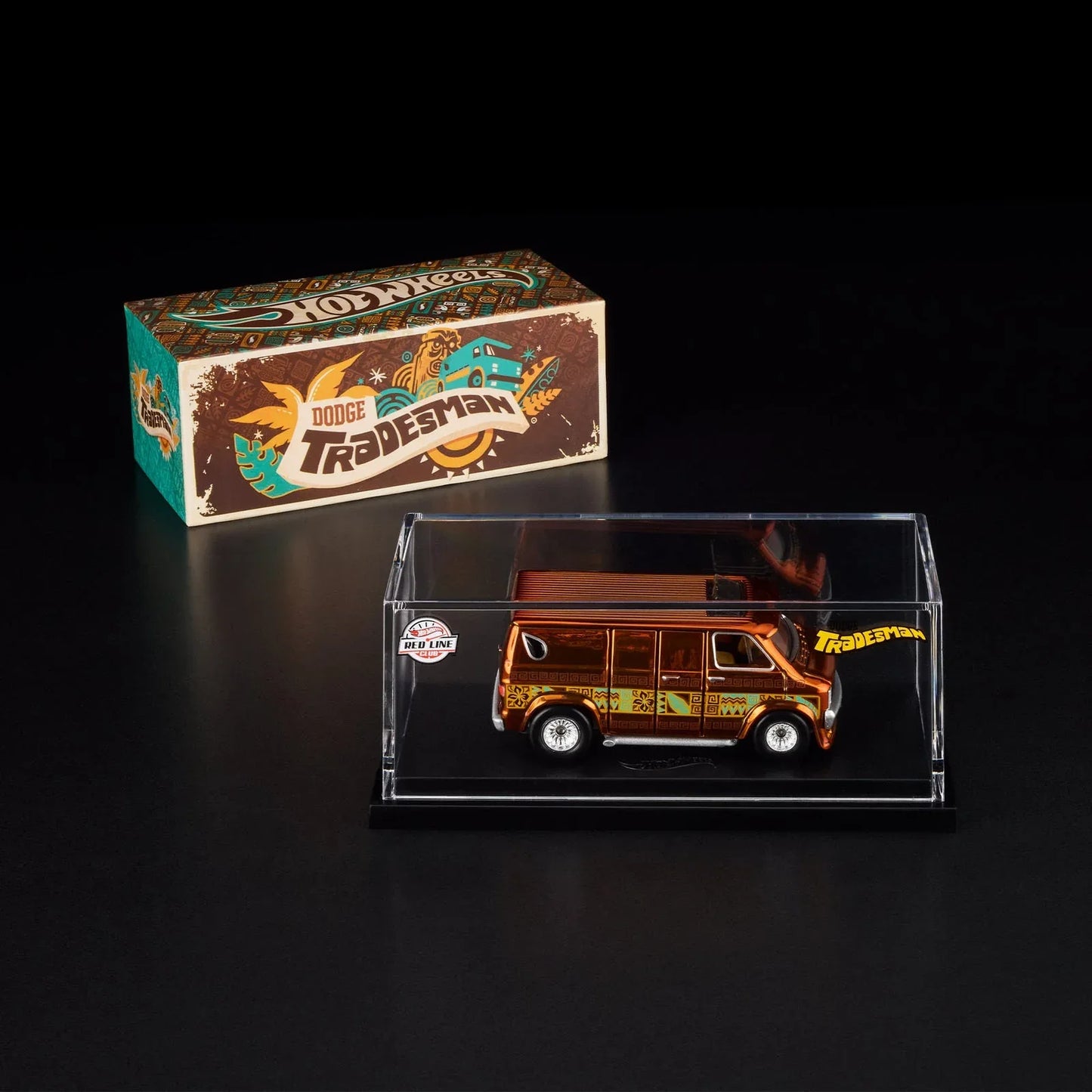 UNSEALED - RLC - HOT WHEELS - 70'S DODGE TRADESMAN VAN - Its Fun
