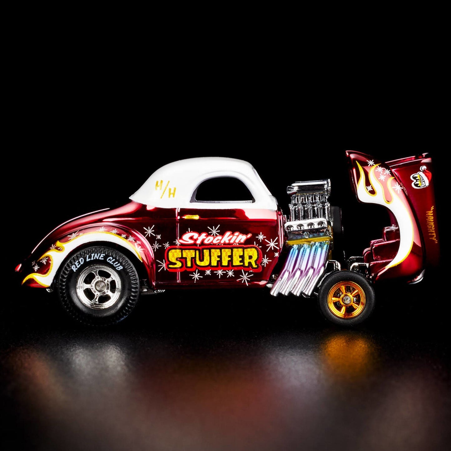 RLC - NUMBERED - 06593/30000 - 2022 HOLIDAY CAR - 41 WILLYS GASSER - UNSEALED